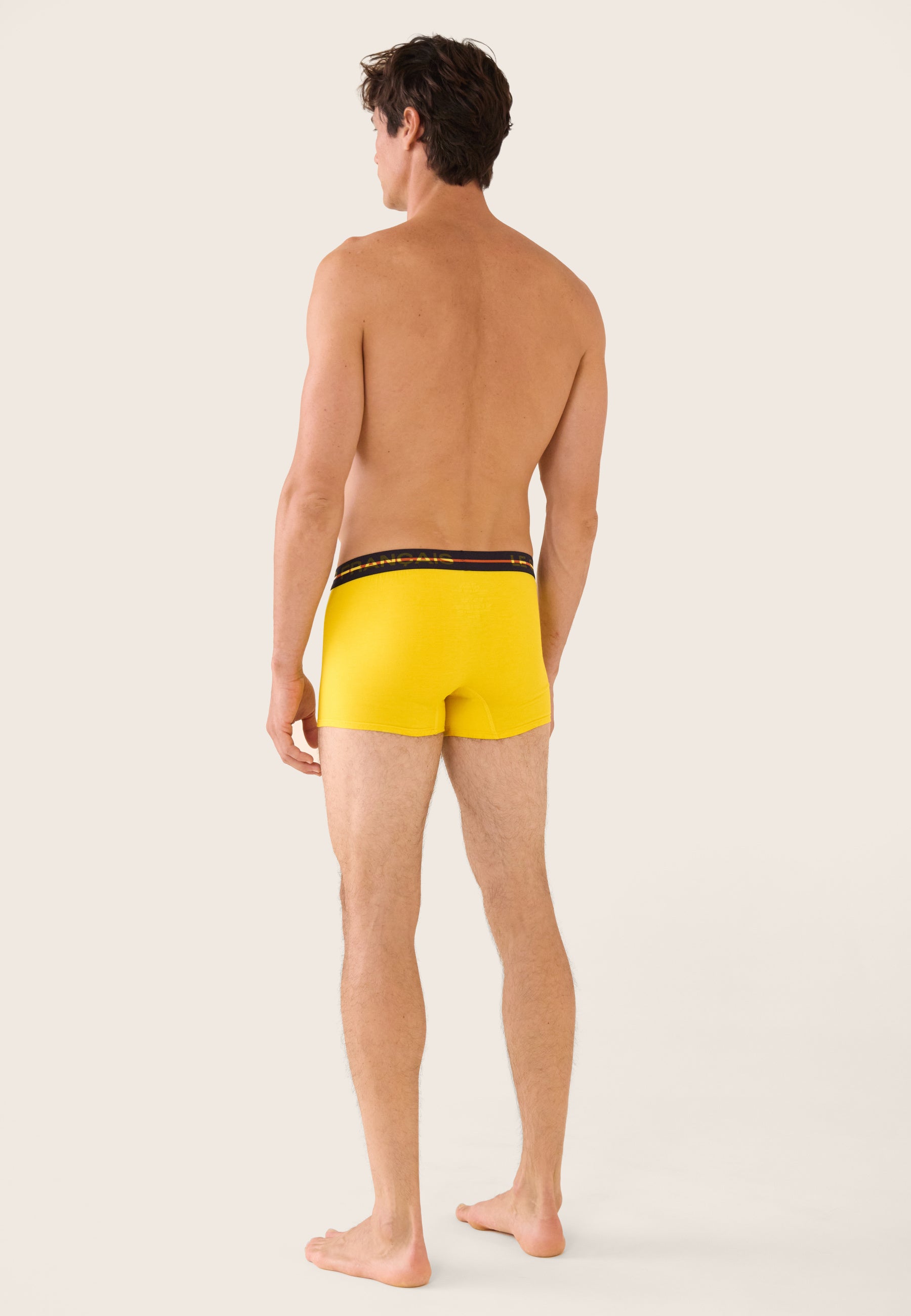 Boxer jaune en coton - Redoutable Jaune Citron