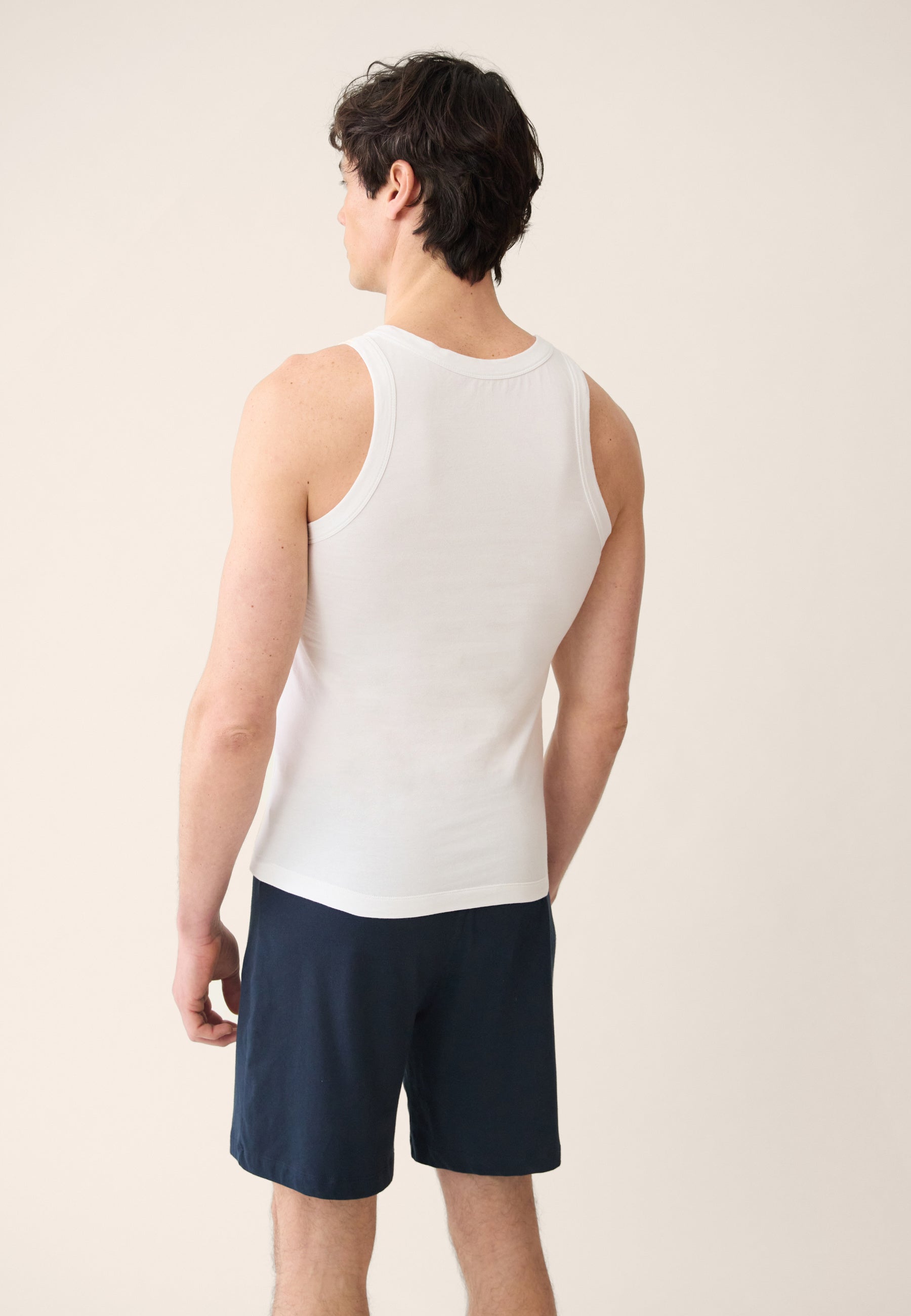 Débardeur homme blanc en coton - Fulminant Blanc