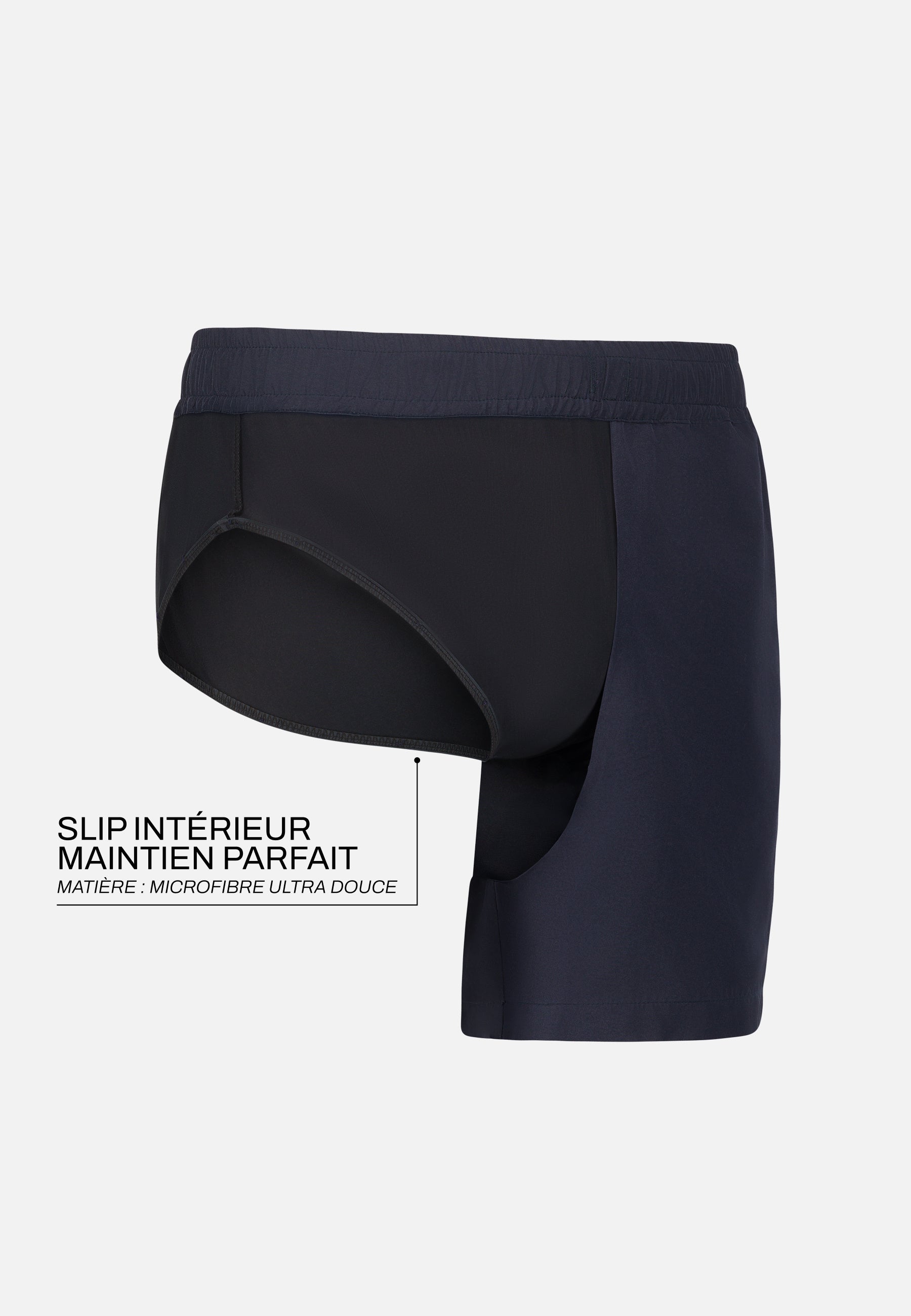Short de bain bleu marine - Pegase Marine