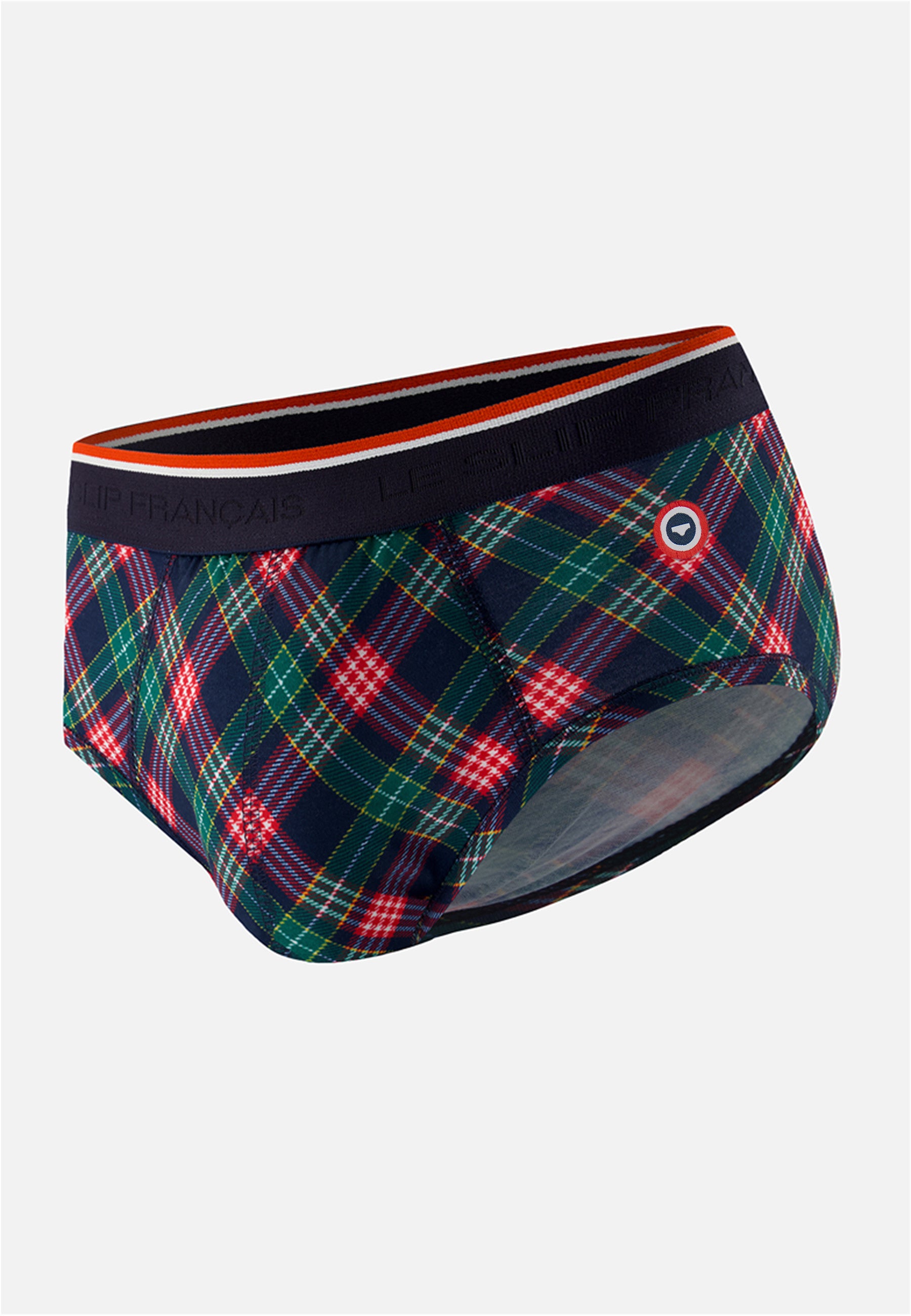 Fir green checkered briefs - Terrible Fir Green Checks