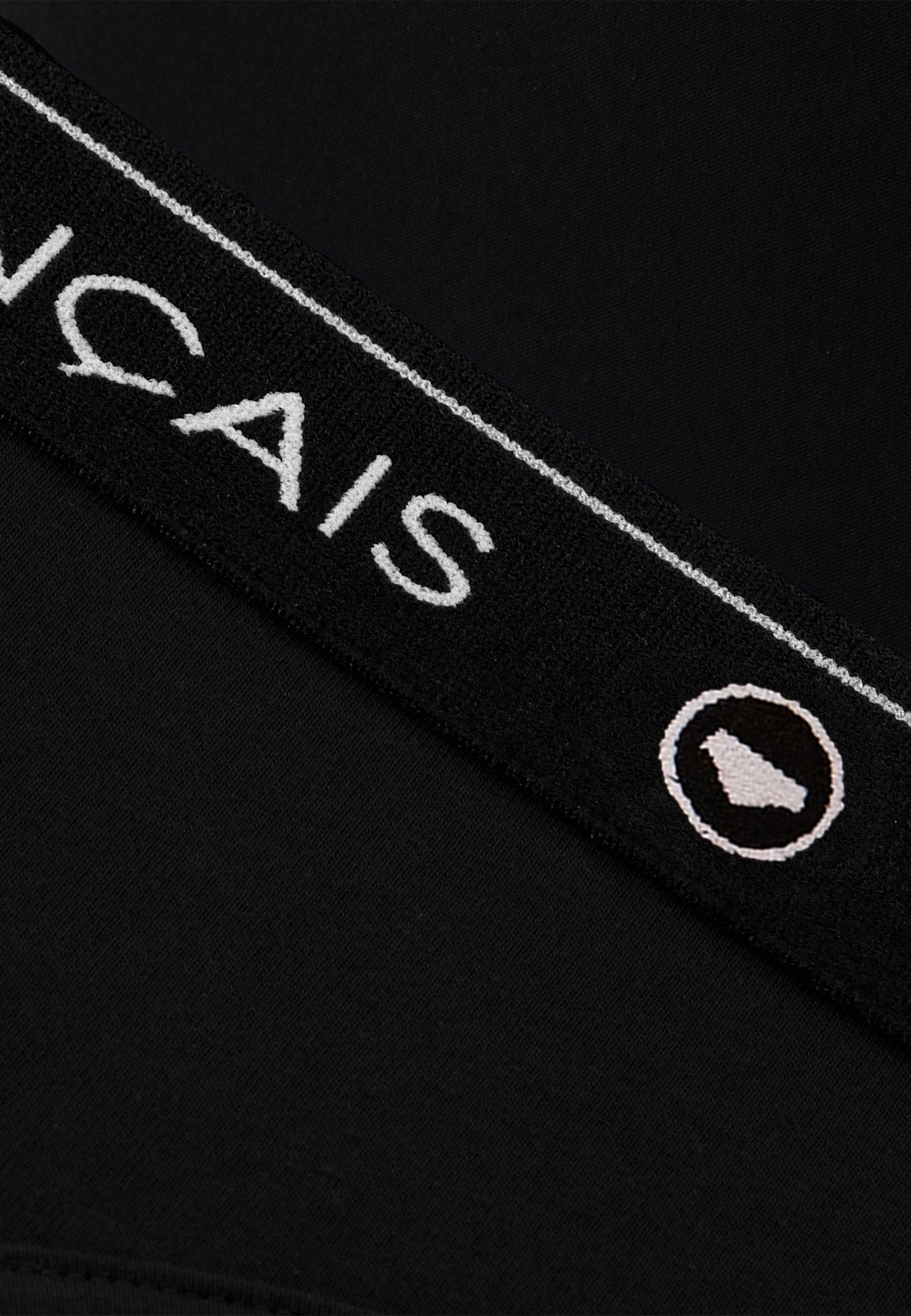 Black cotton high-waisted panties - Rieuse Noir