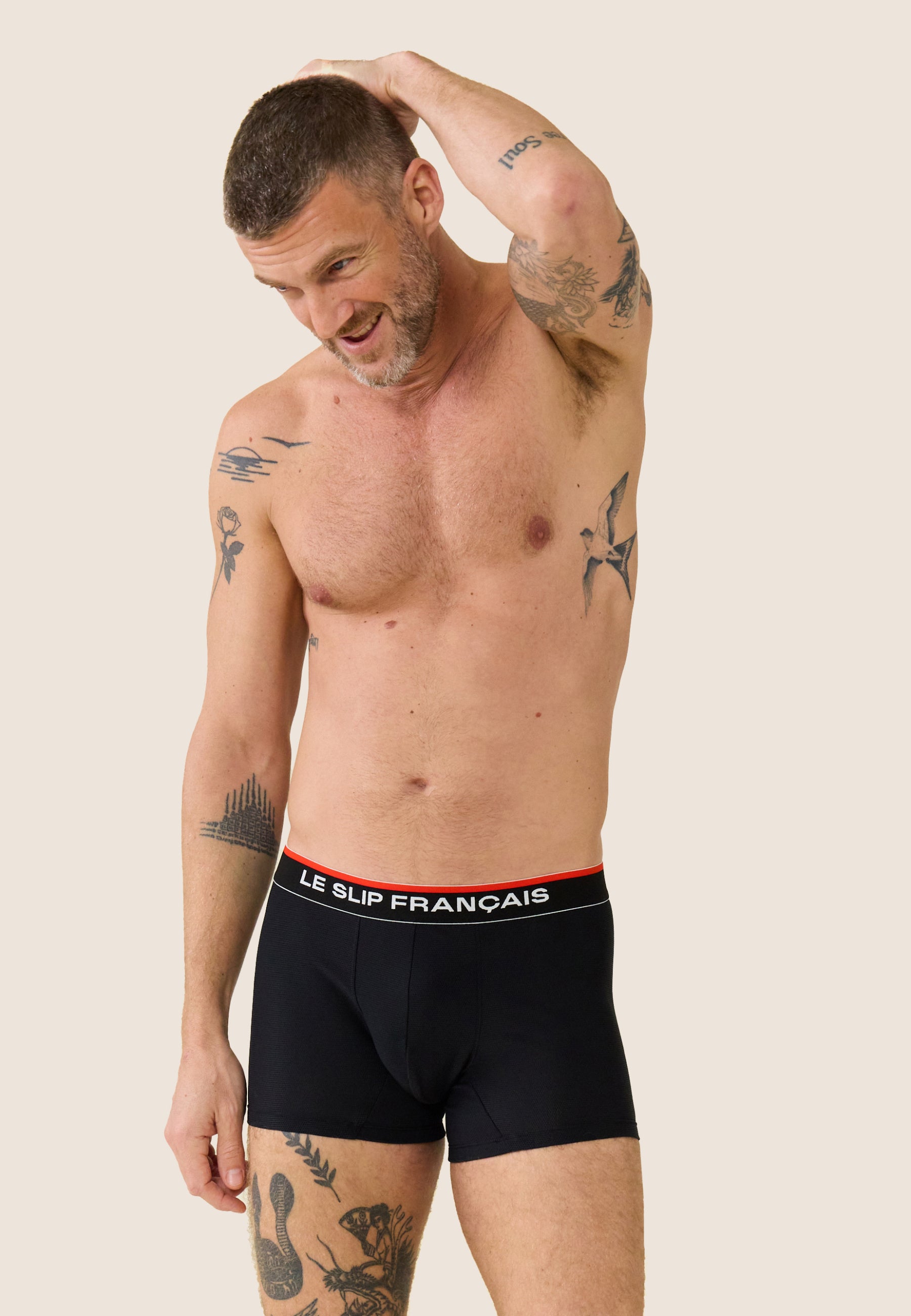Sports boxer shorts - Guillaume Noir