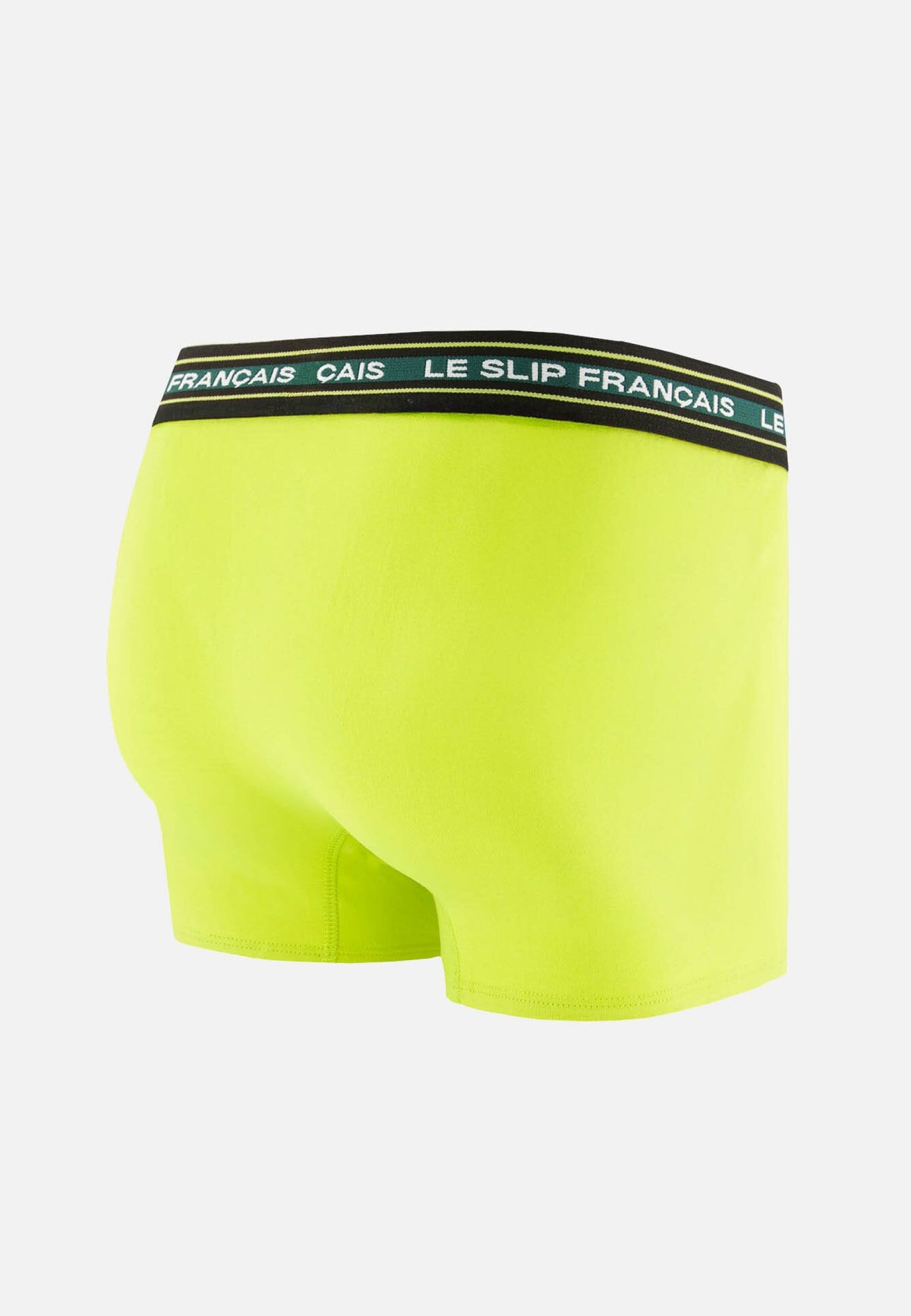 Boxer jaune en coton - Redoutable Jaune Anis