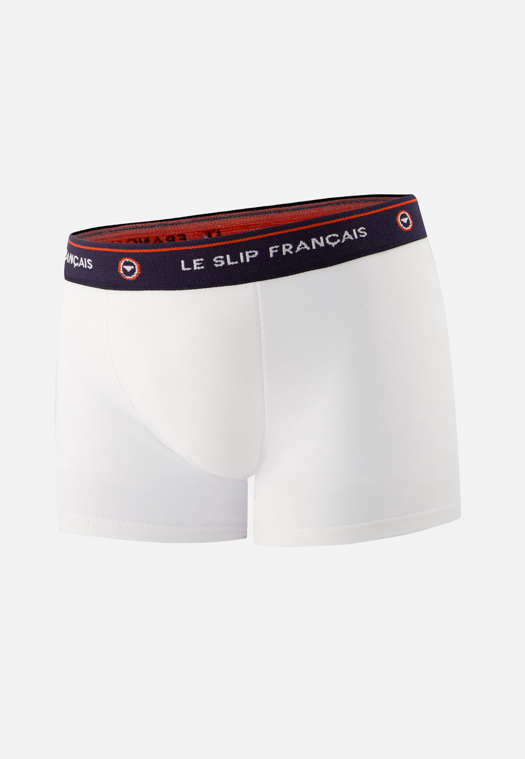 White cotton children's boxer shorts - Petit Joseph Blanc