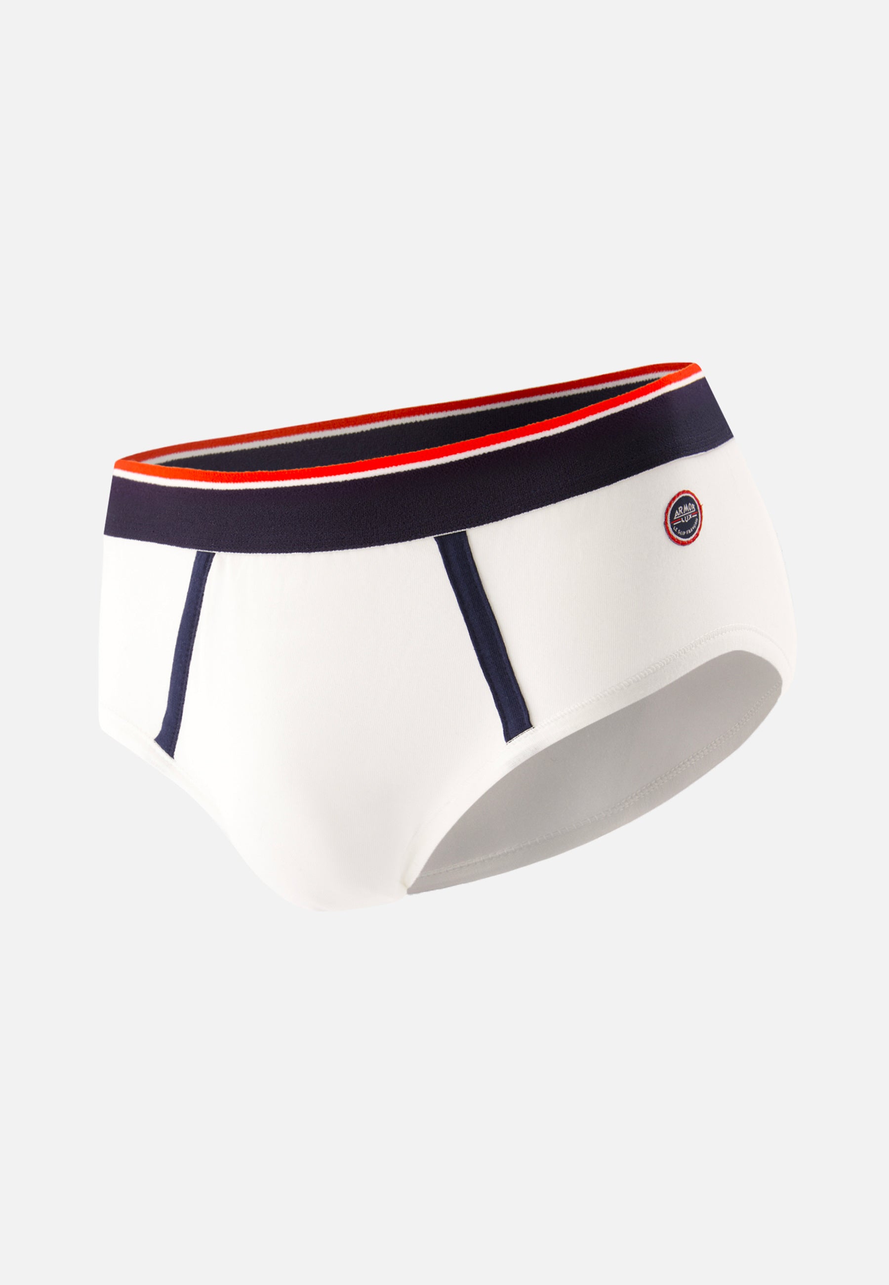 LSF x Armor Lux cotton briefs Ile Vierge White – Le Slip Français
