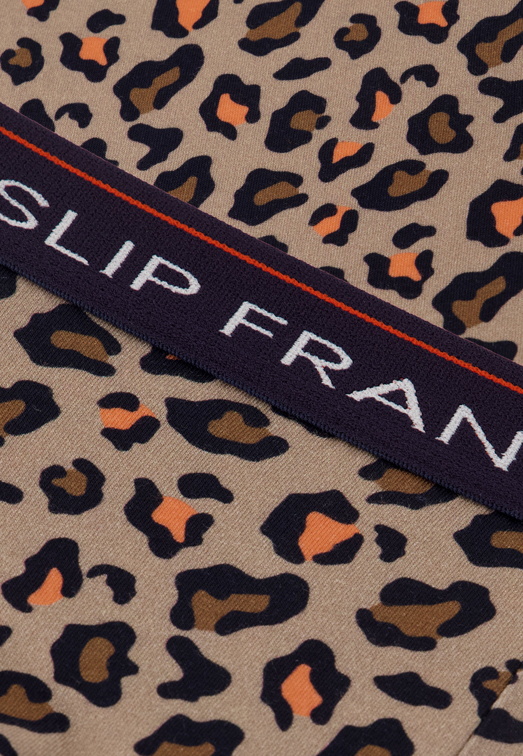 Leopard print cotton boxer shorts - Redoutable Léopard