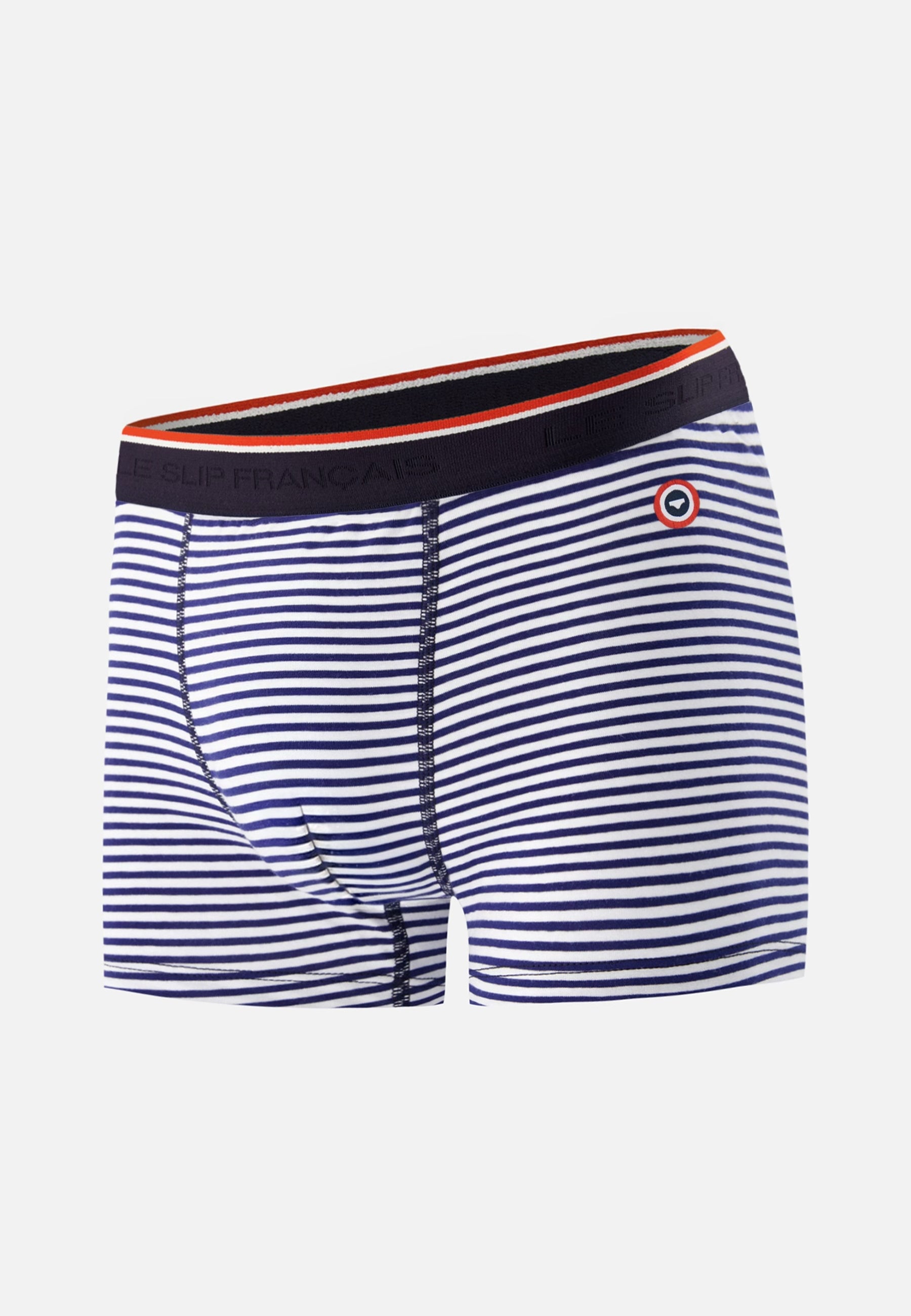 Boxer marinière bleu en coton - Marius Mariniere Bleu