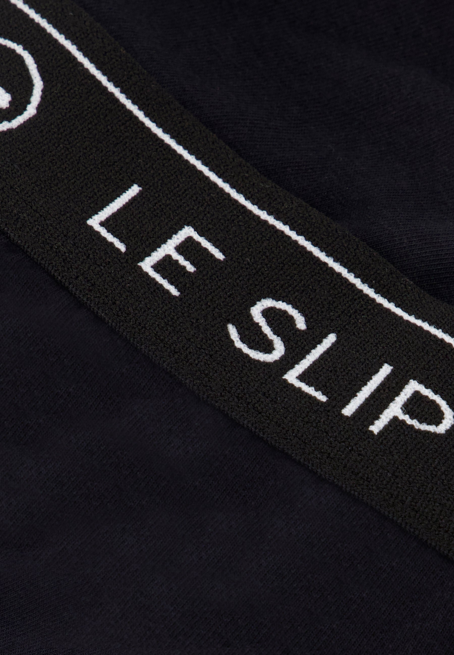 Lot de 3 slips en coton - Slips Noir Blanc Gris