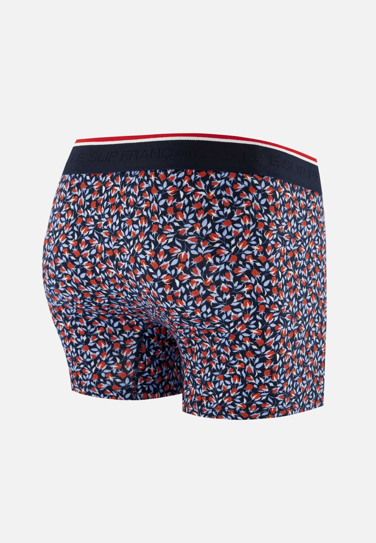 Boxer rose en coton - Marius Rose Rouge Brique