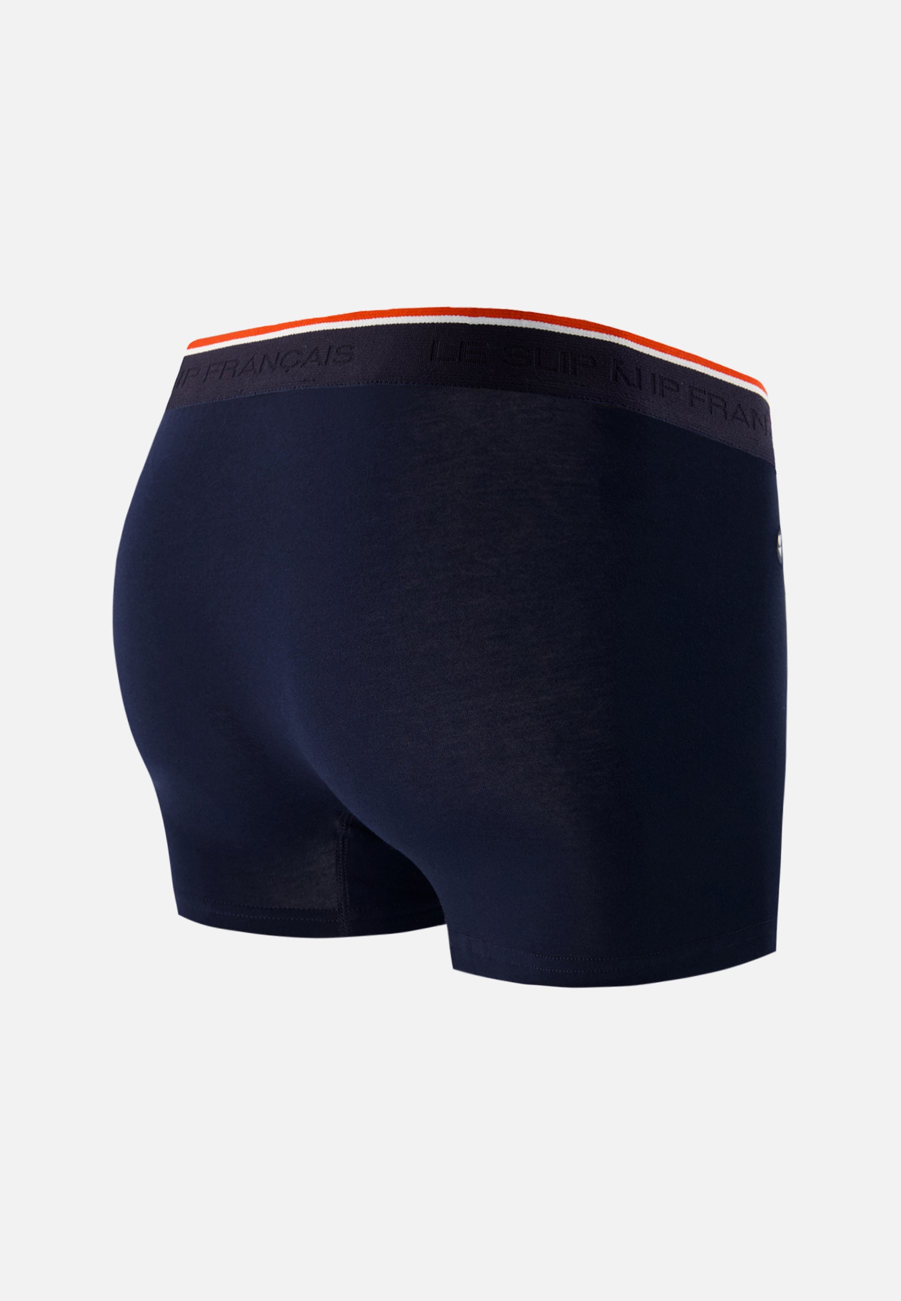 Boxer bleu marine en coton - Marius Bleu Amour