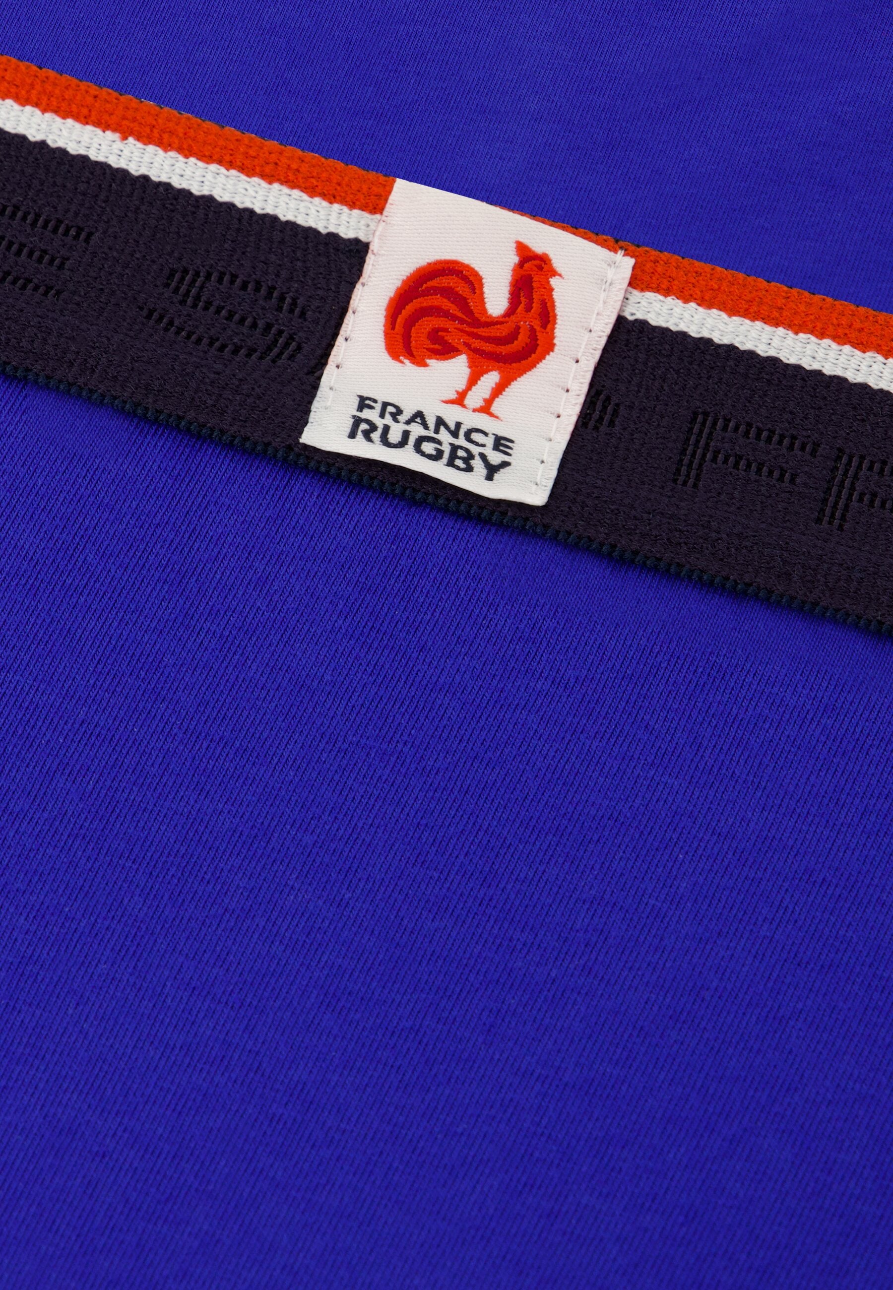 Slip bleu france rugby en coton - Intrépide Indigo France Rugby