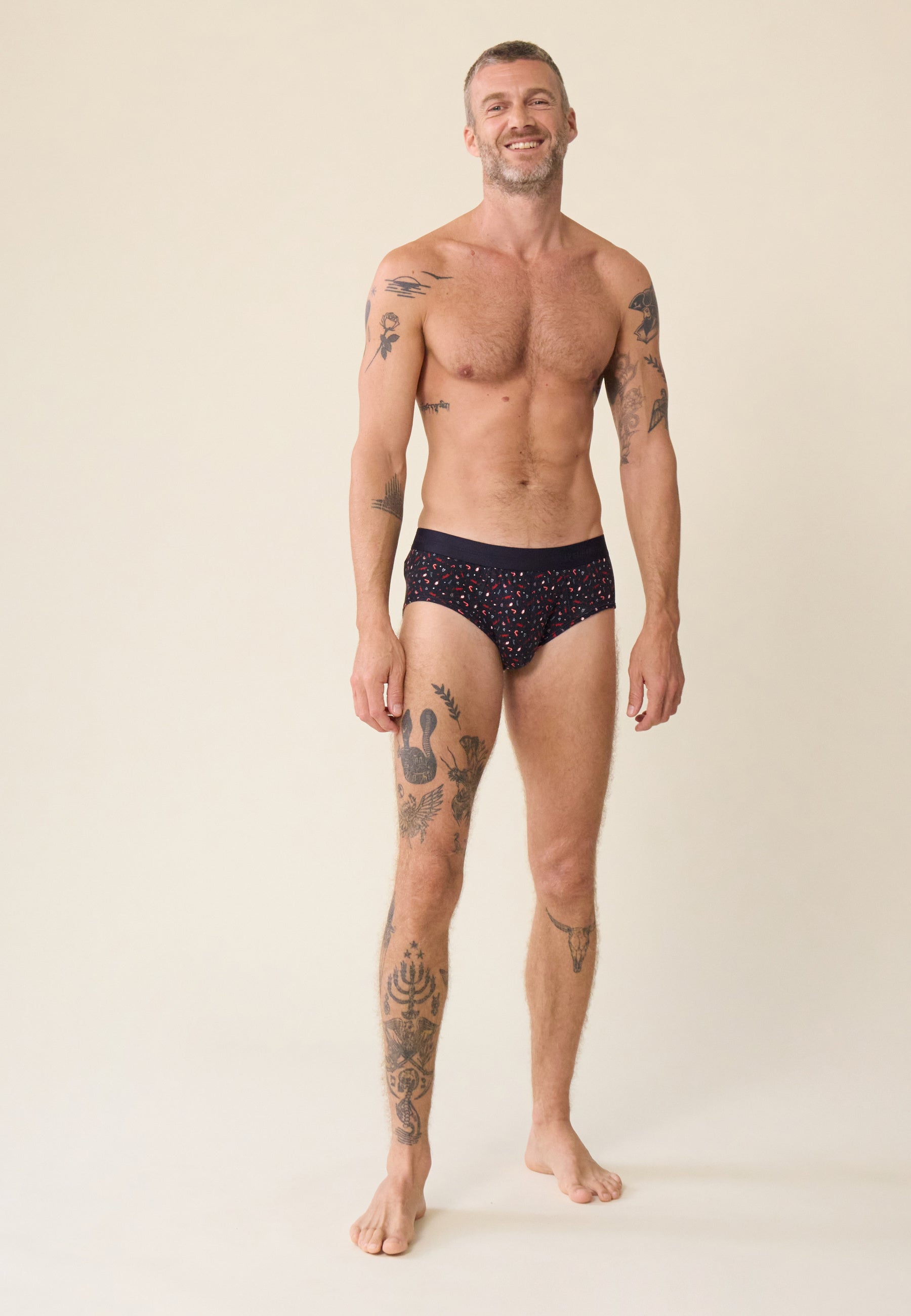 Slip en coton - Terrible imprimé Jour J