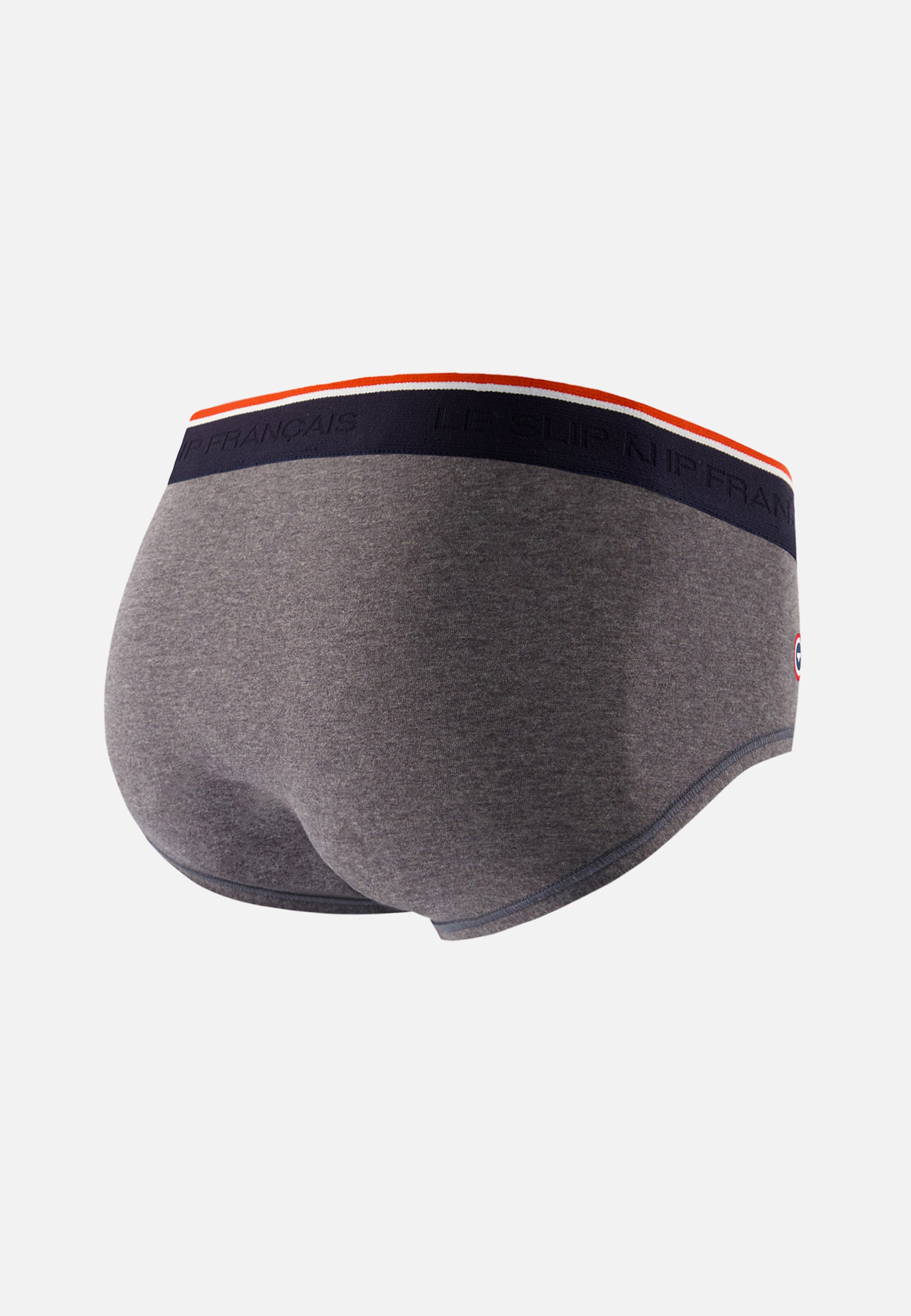 Slip gris en coton - Terrible Gris