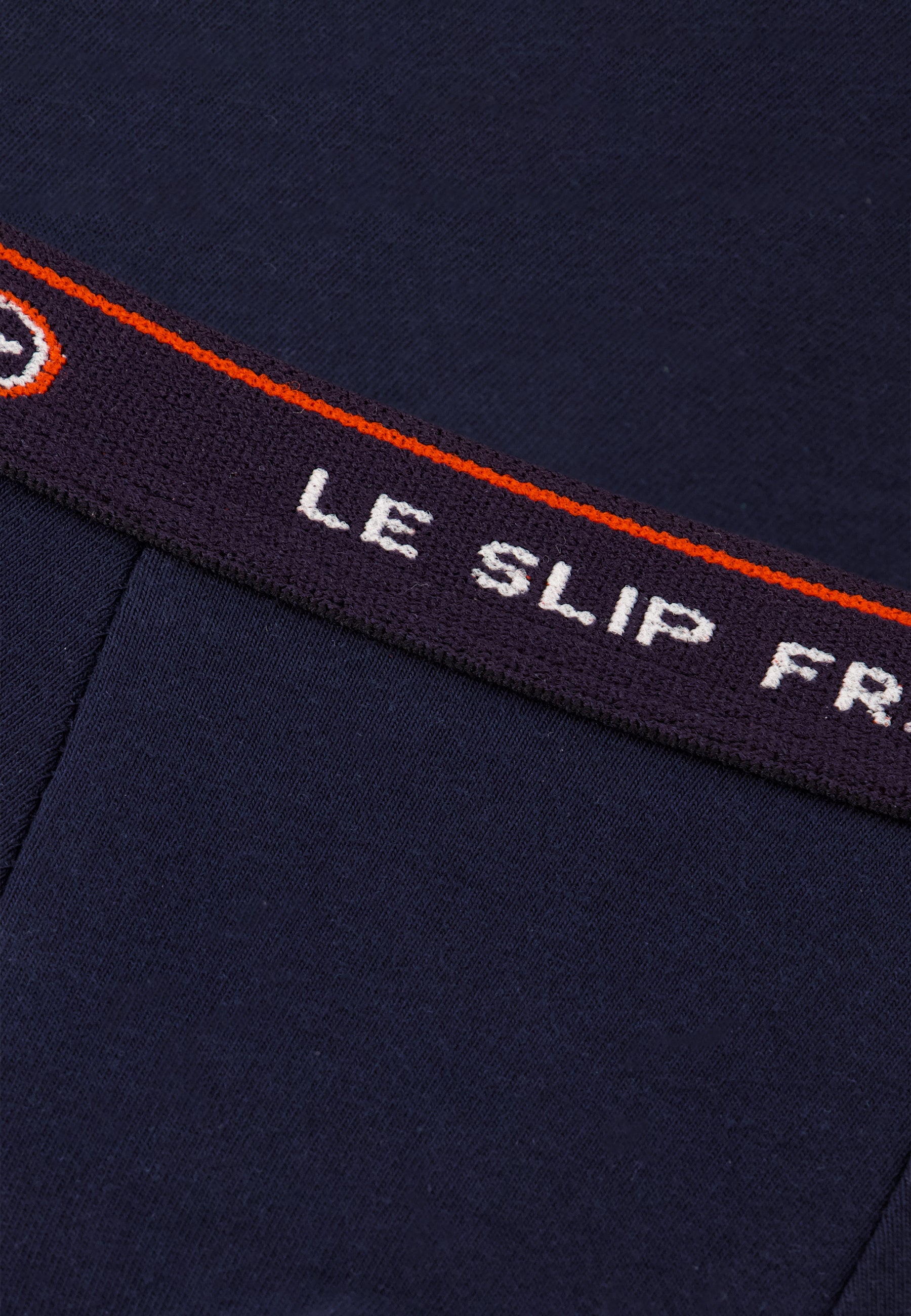 Navy blue cotton children's boxer shorts - Petit Joseph Marine