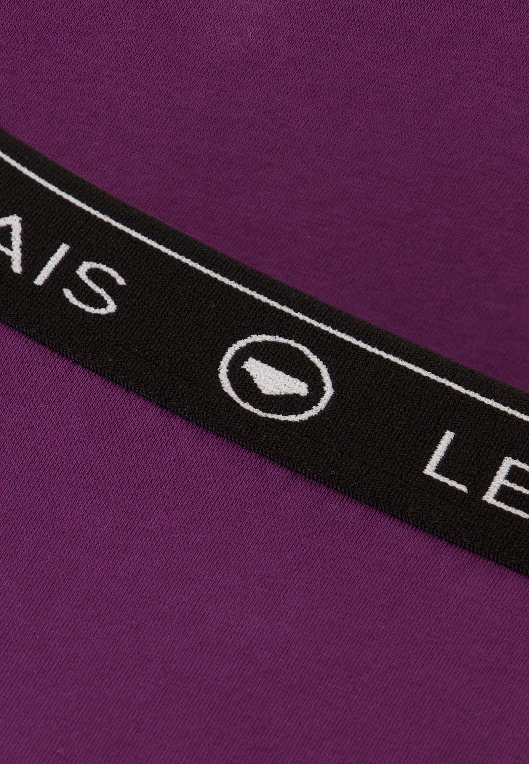 Plum cotton boxer shorts - Redoutable Prune