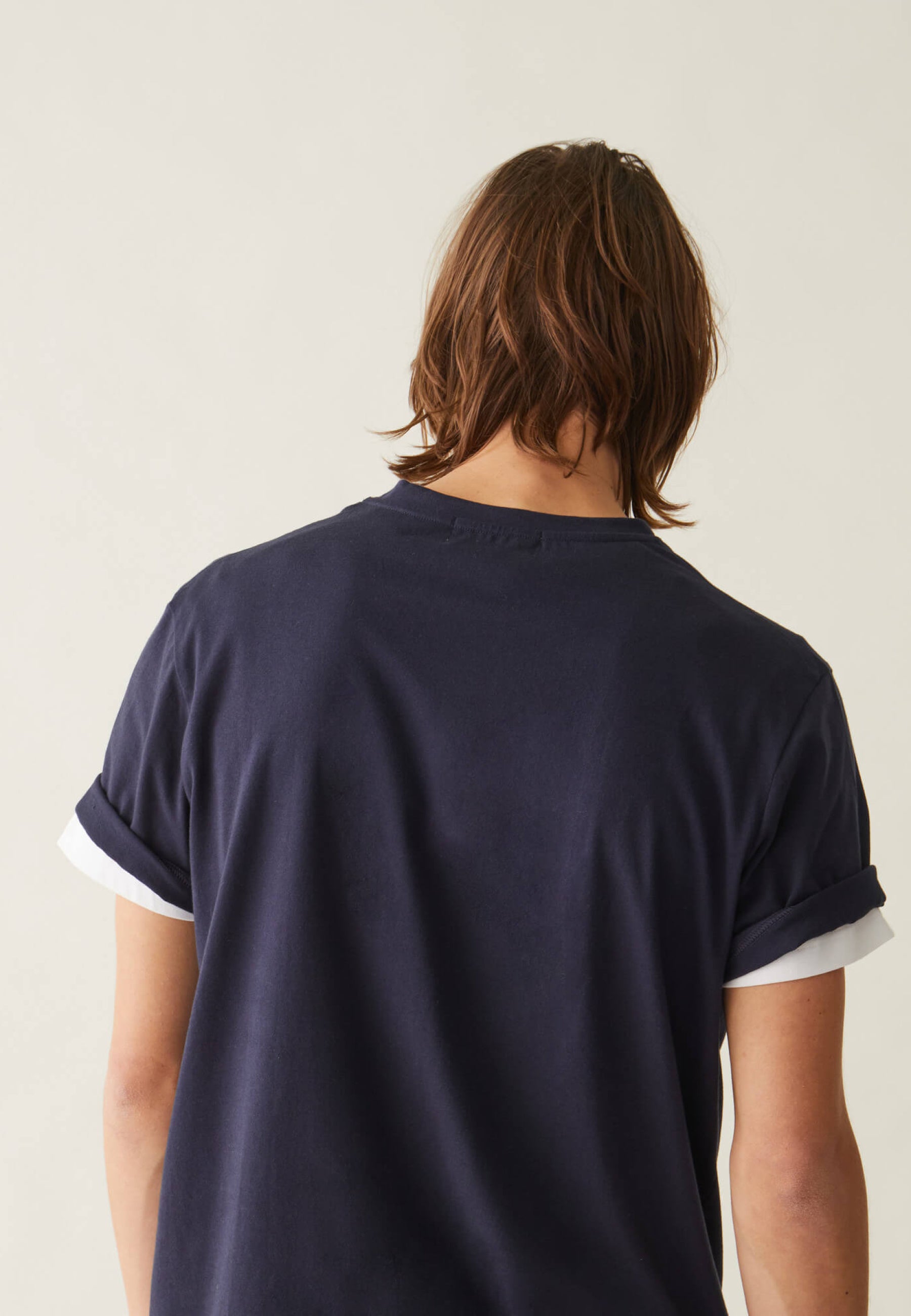 T-shirt col rond en coton - Jean-F Copilote