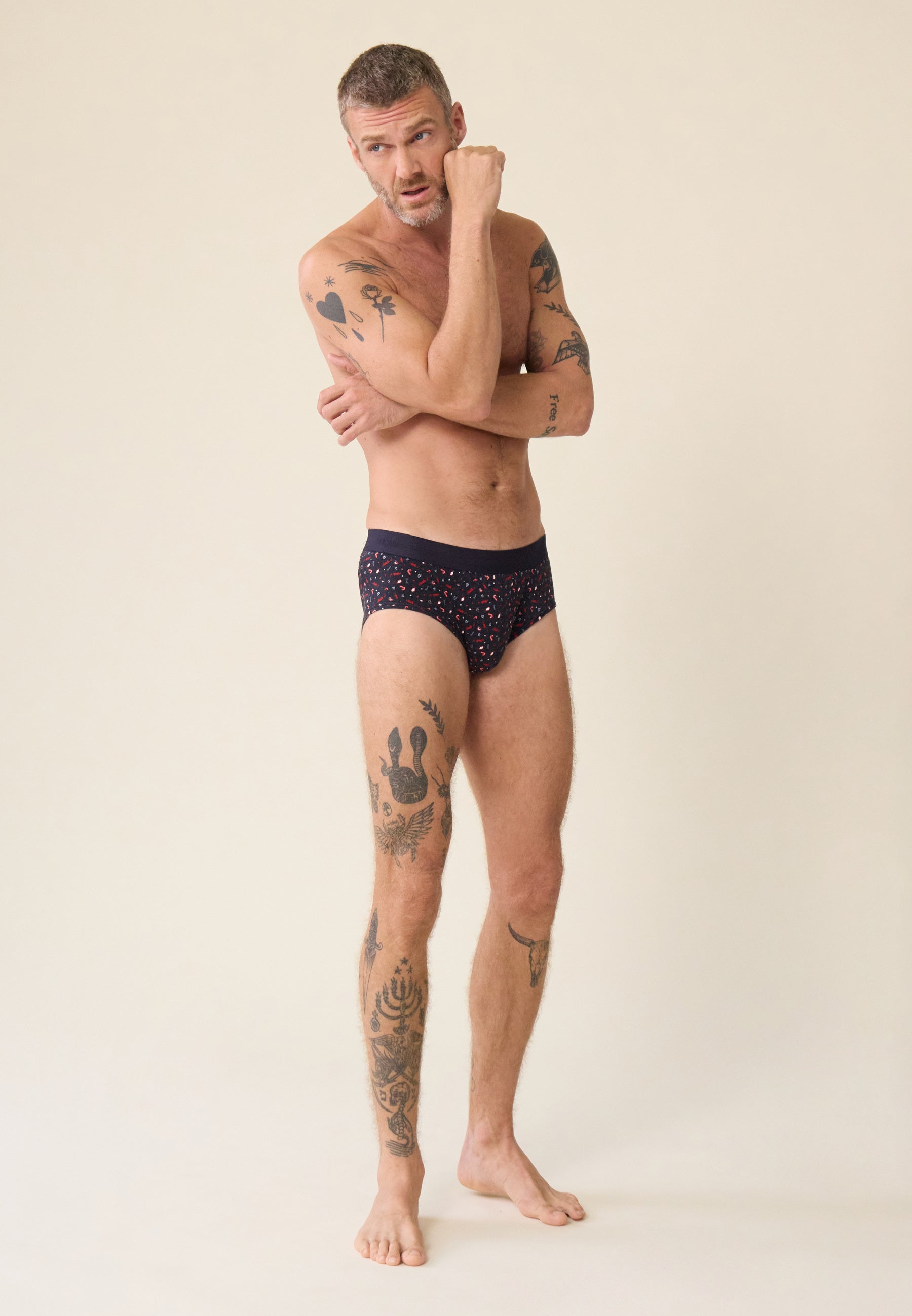 Slip en coton - Terrible imprimé Jour J