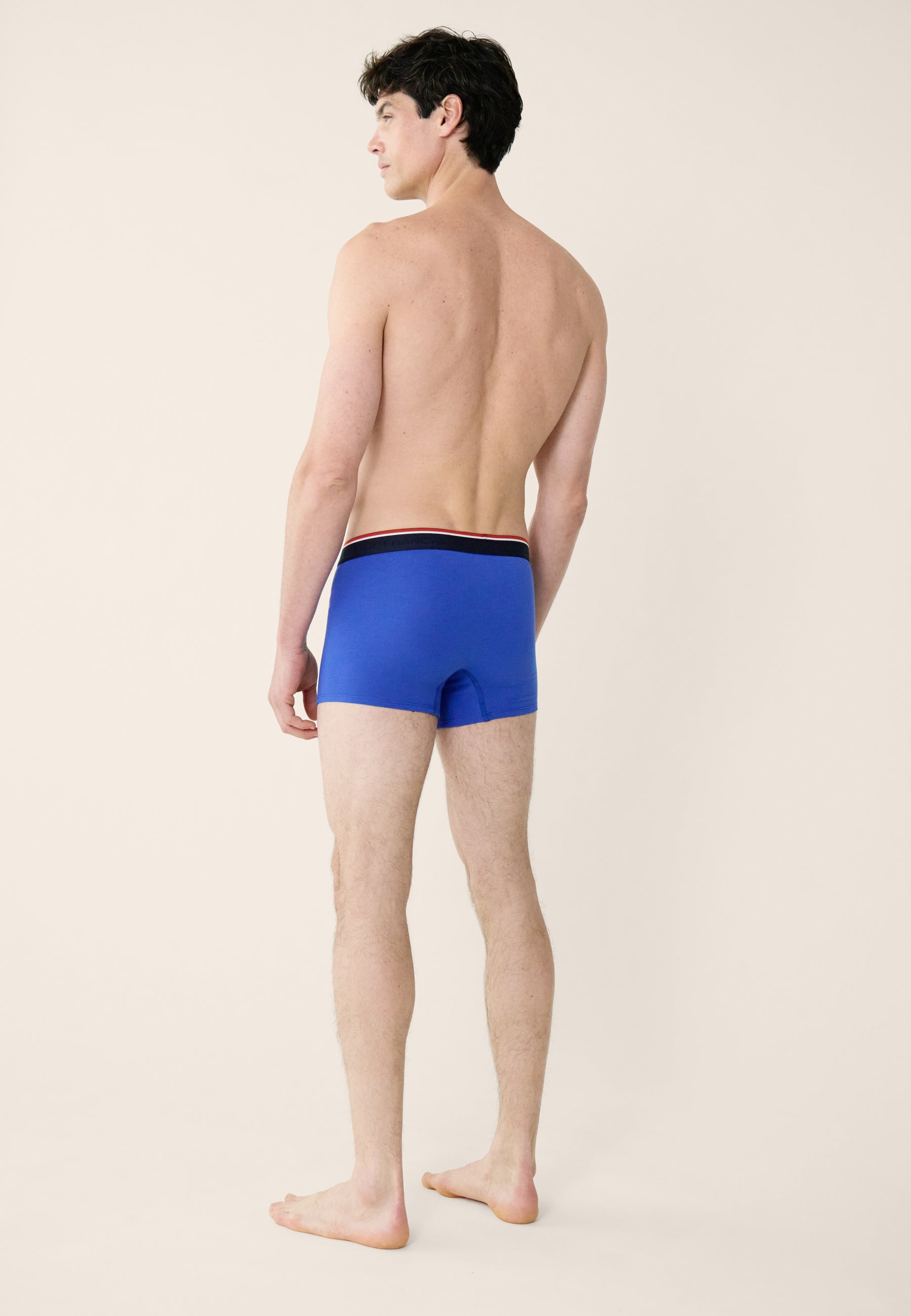 Boxer bleu France Rugby en coton - Redoutable Indigo France Rugby