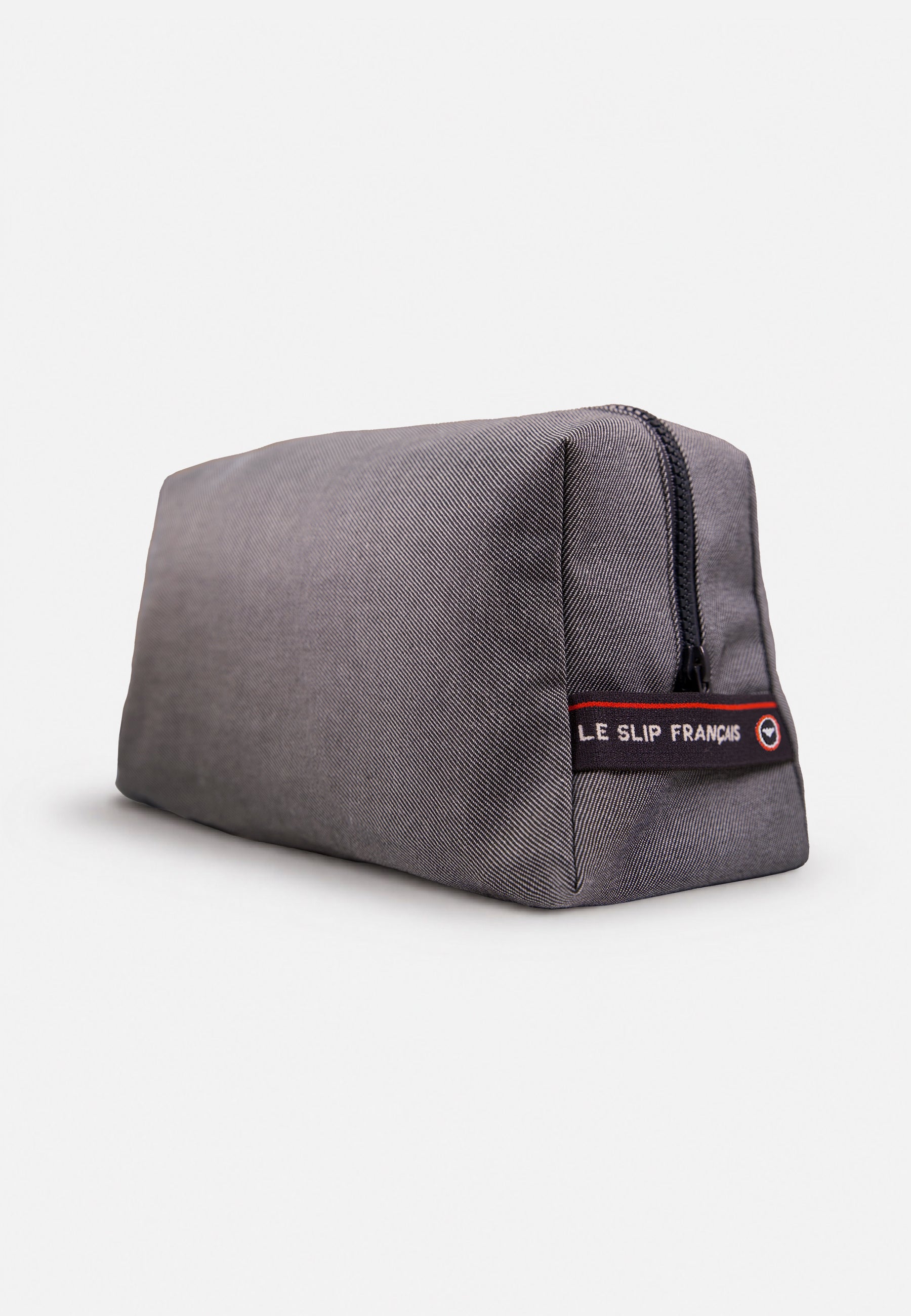 La Trousse de Toilette du Slip - Trousse de Toilette en Denim Gris