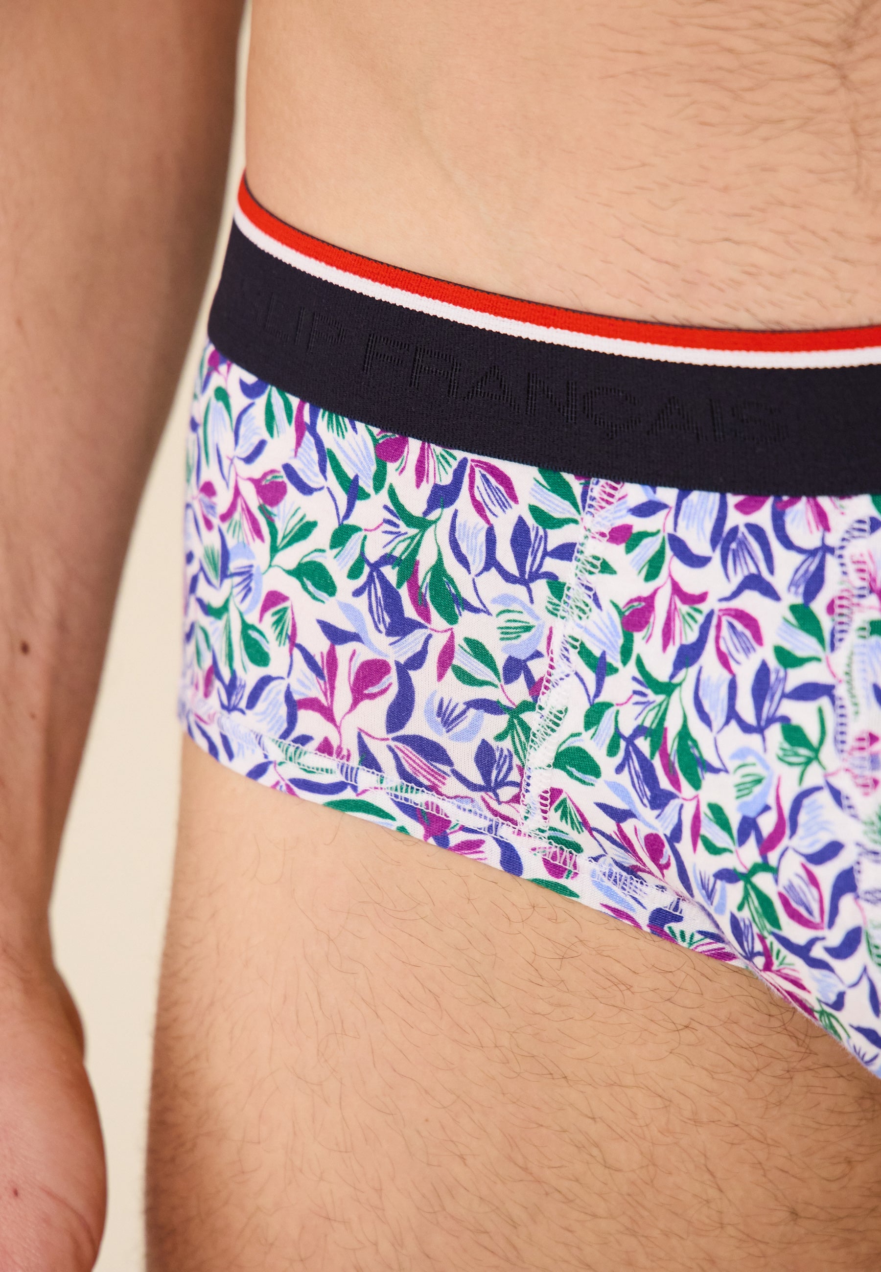 Cotton briefs - Terrible Tulip Purple