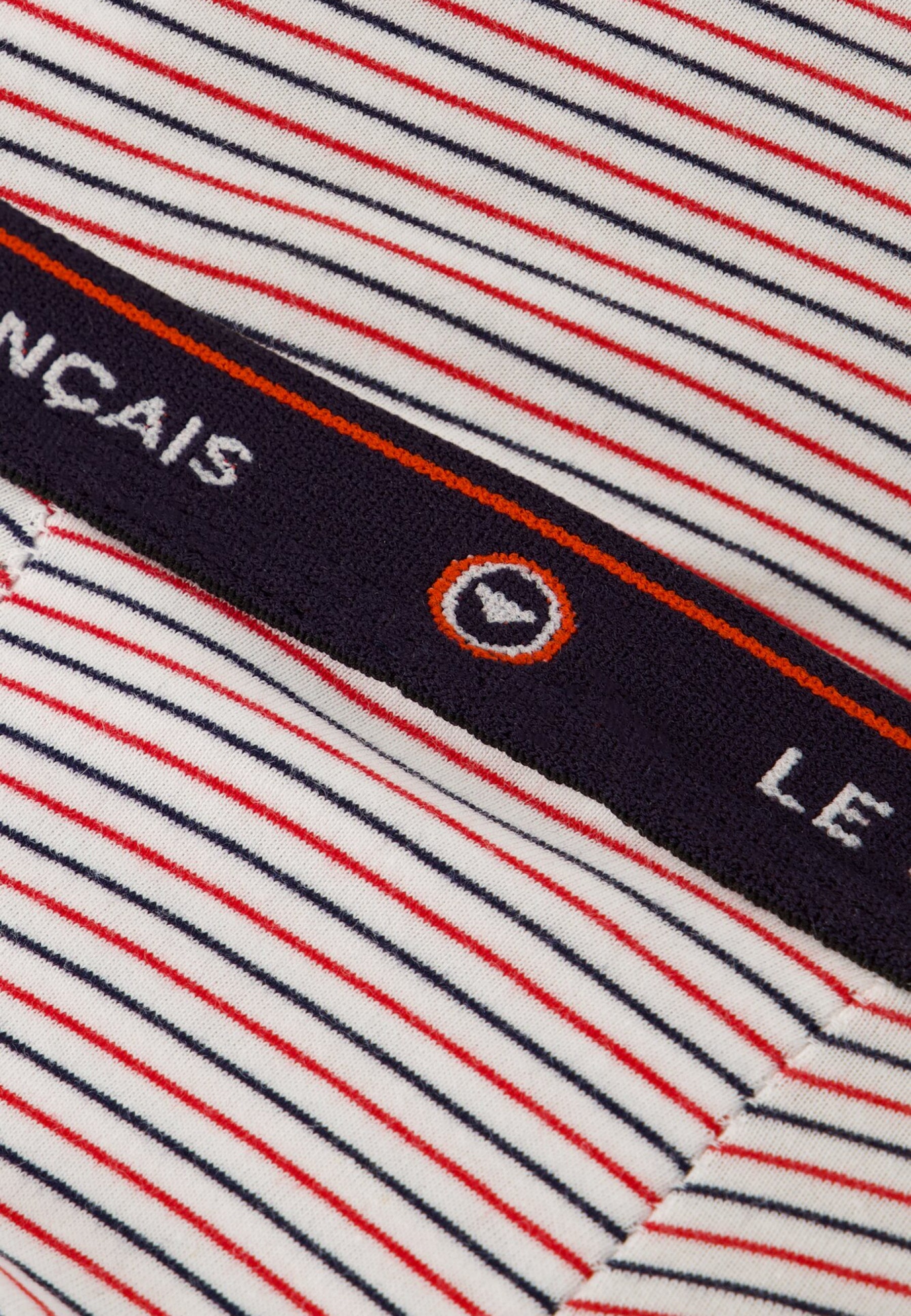Boxer enfant à rayures bleu blanc rouge en coton - Petit Joseph Rayures