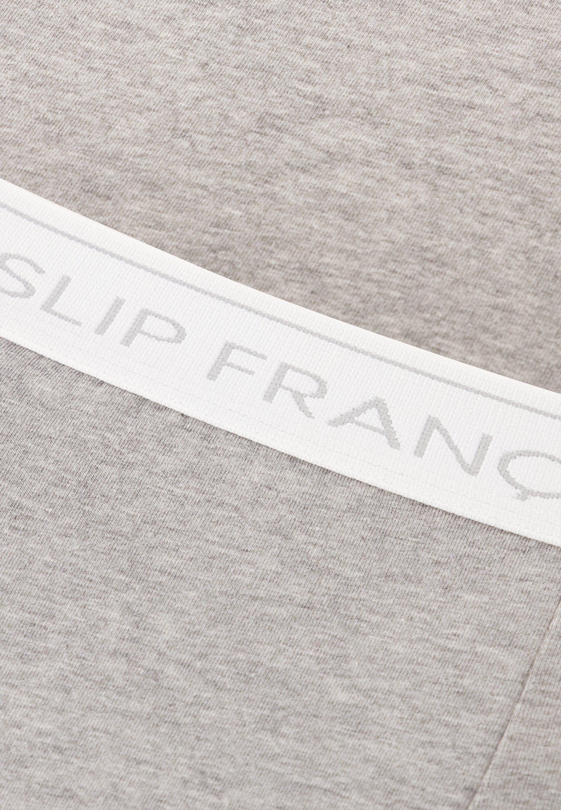 Boxer long gris en coton - Redoutable Long Gris Chiné