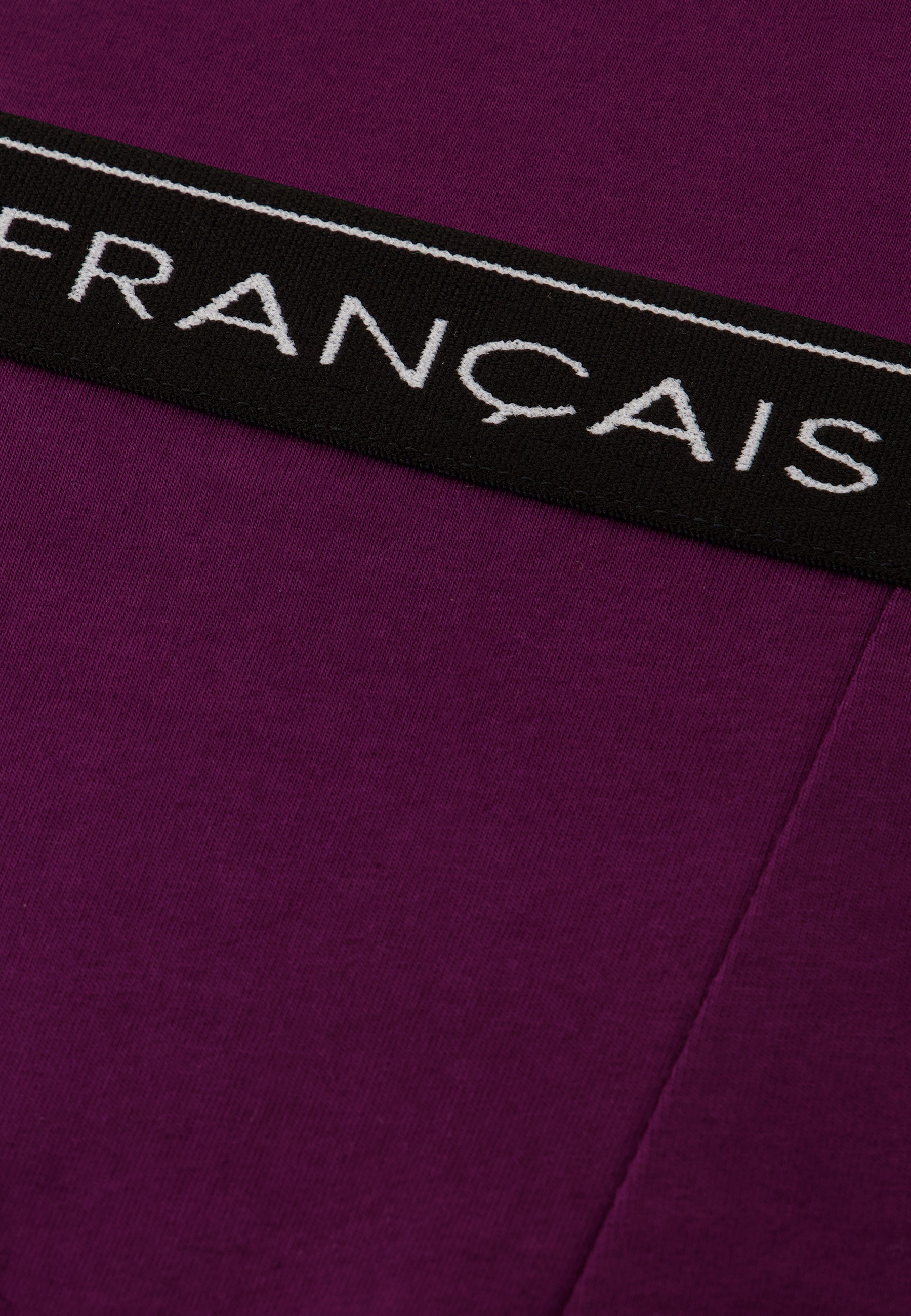 Boxer long prune en coton - Redoutable Long Prune