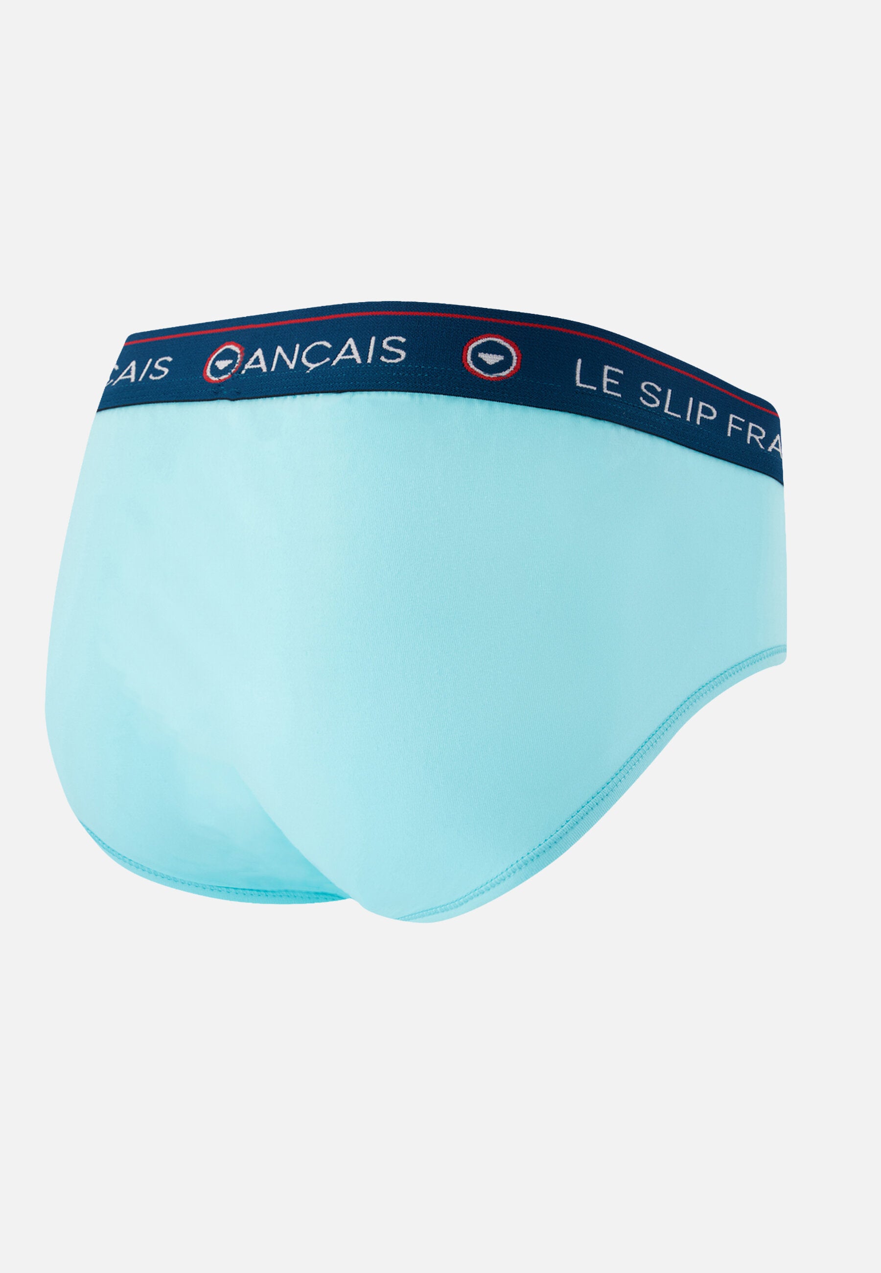 Slip vert en coton - Intrépide Vert D'Eau