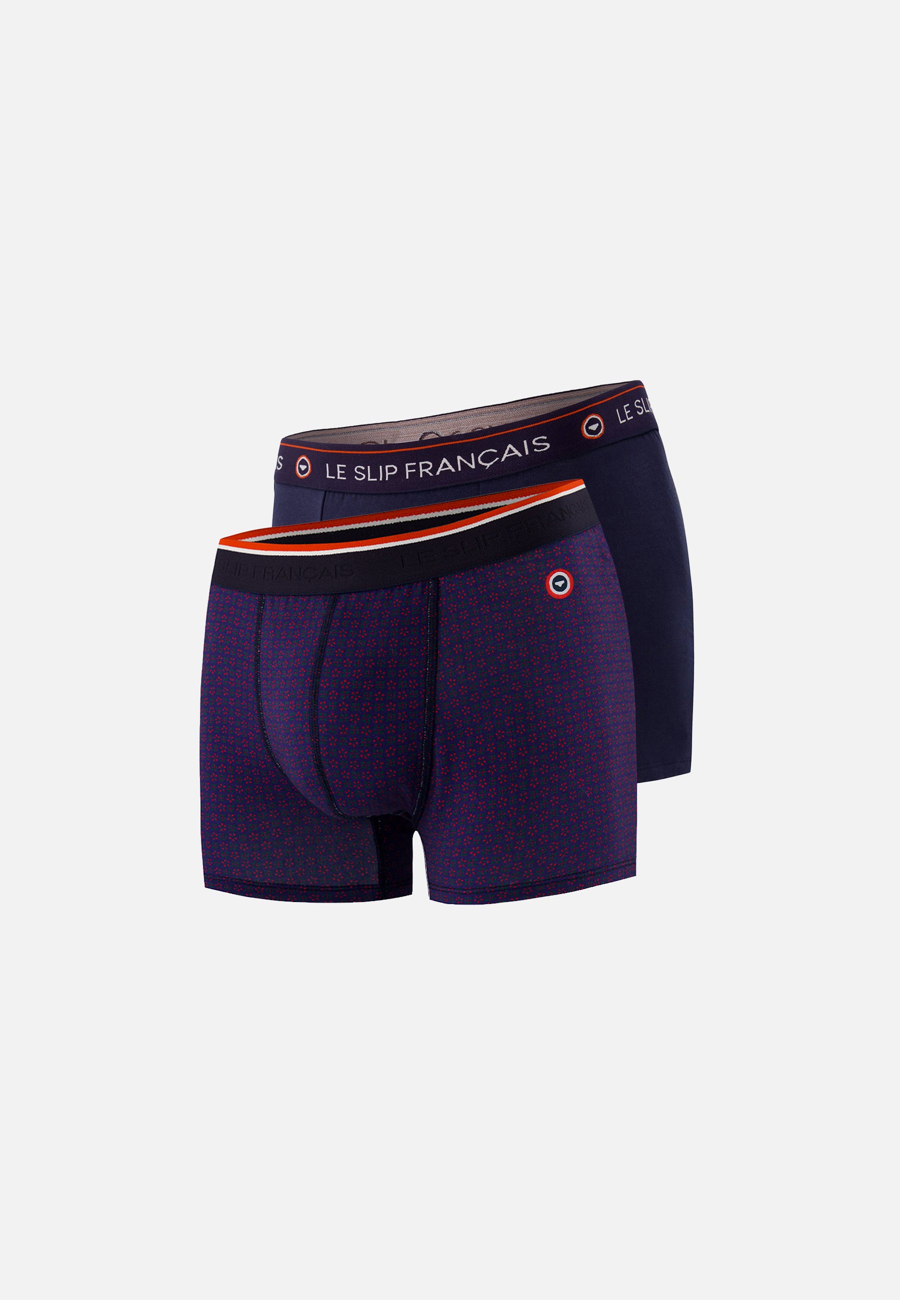 Pack of 2 cotton boxers - Marine Kdo indigo boxers