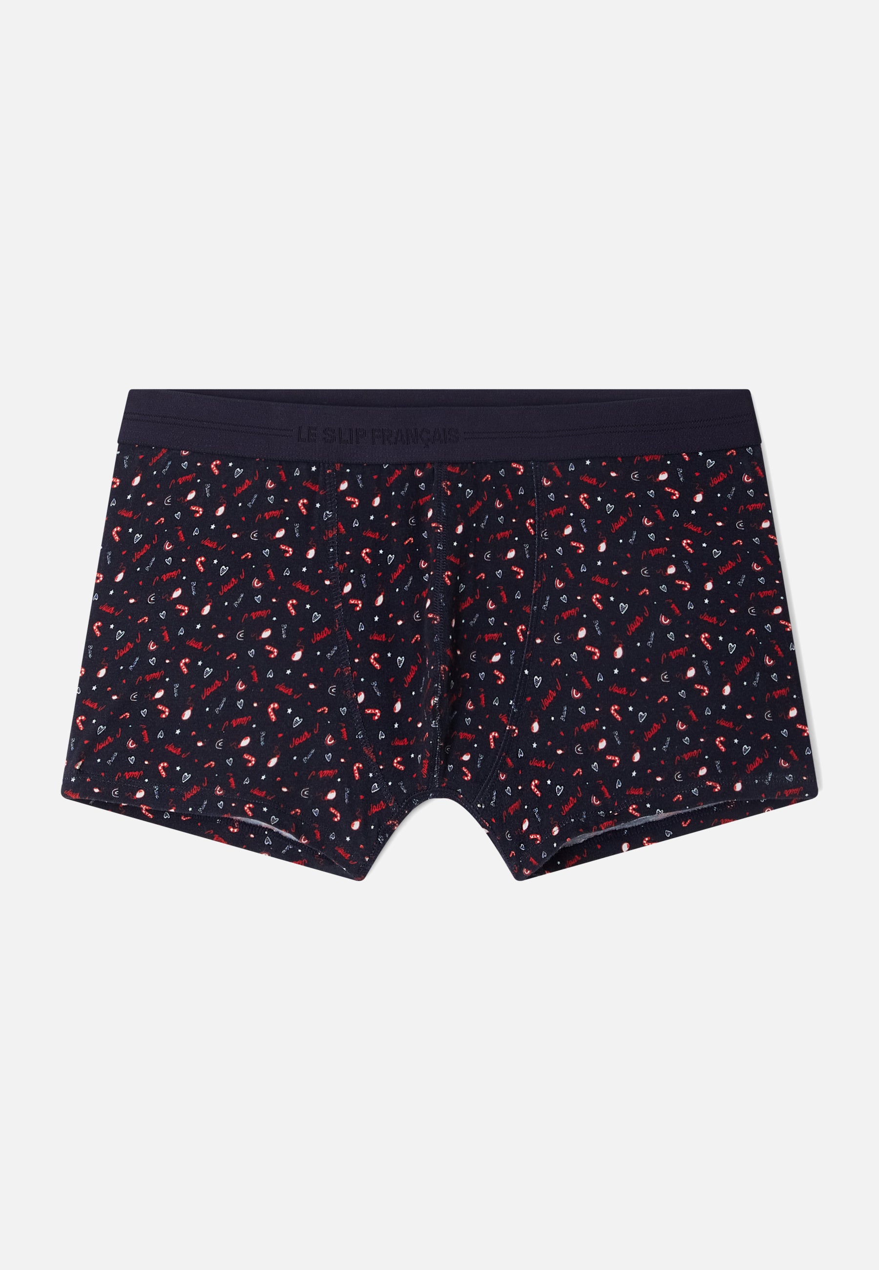 Cotton boxer shorts - Marius D-Day print