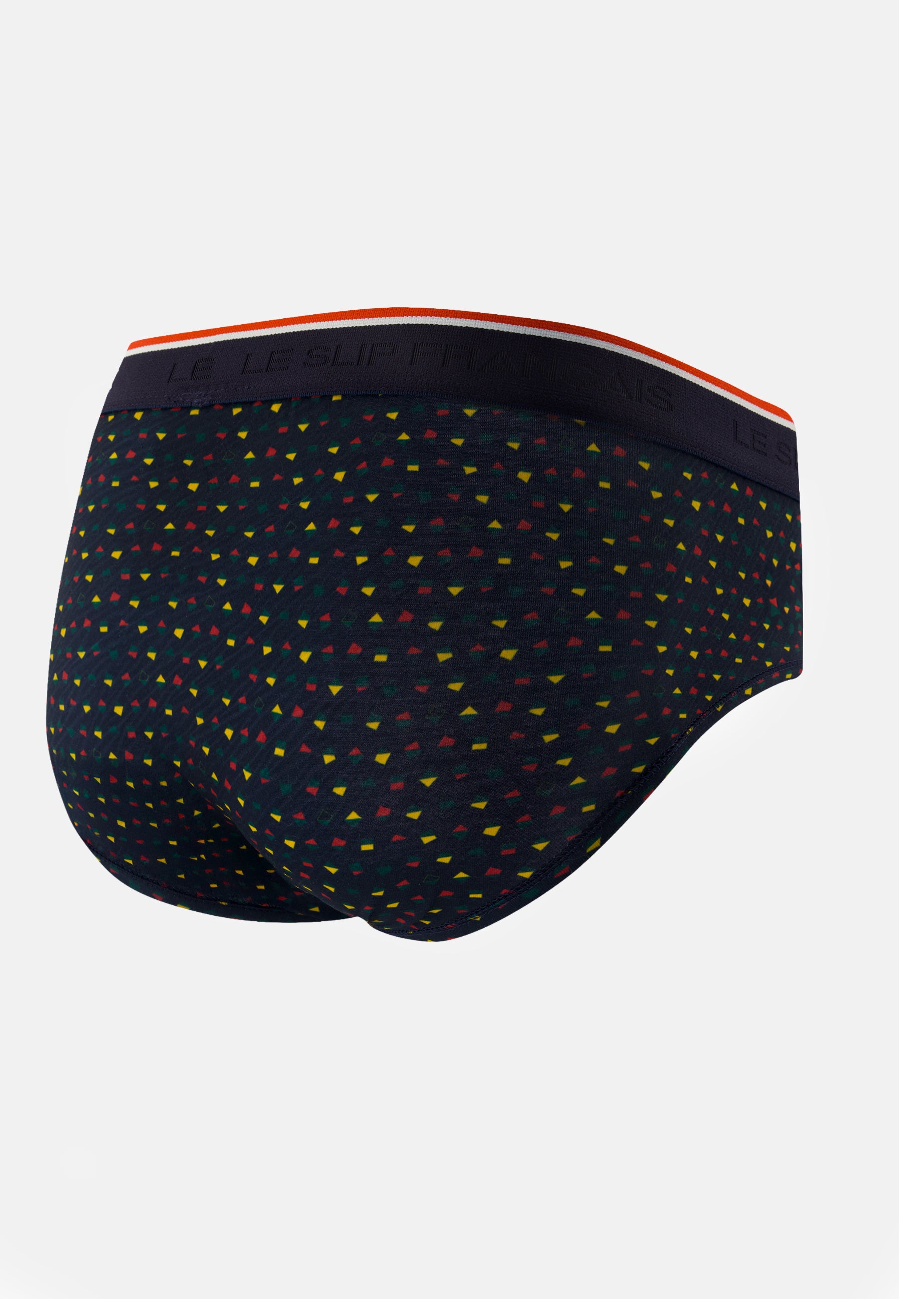 Fir green briefs with small square pattern - Terrible Petits Carres Vert Sapin