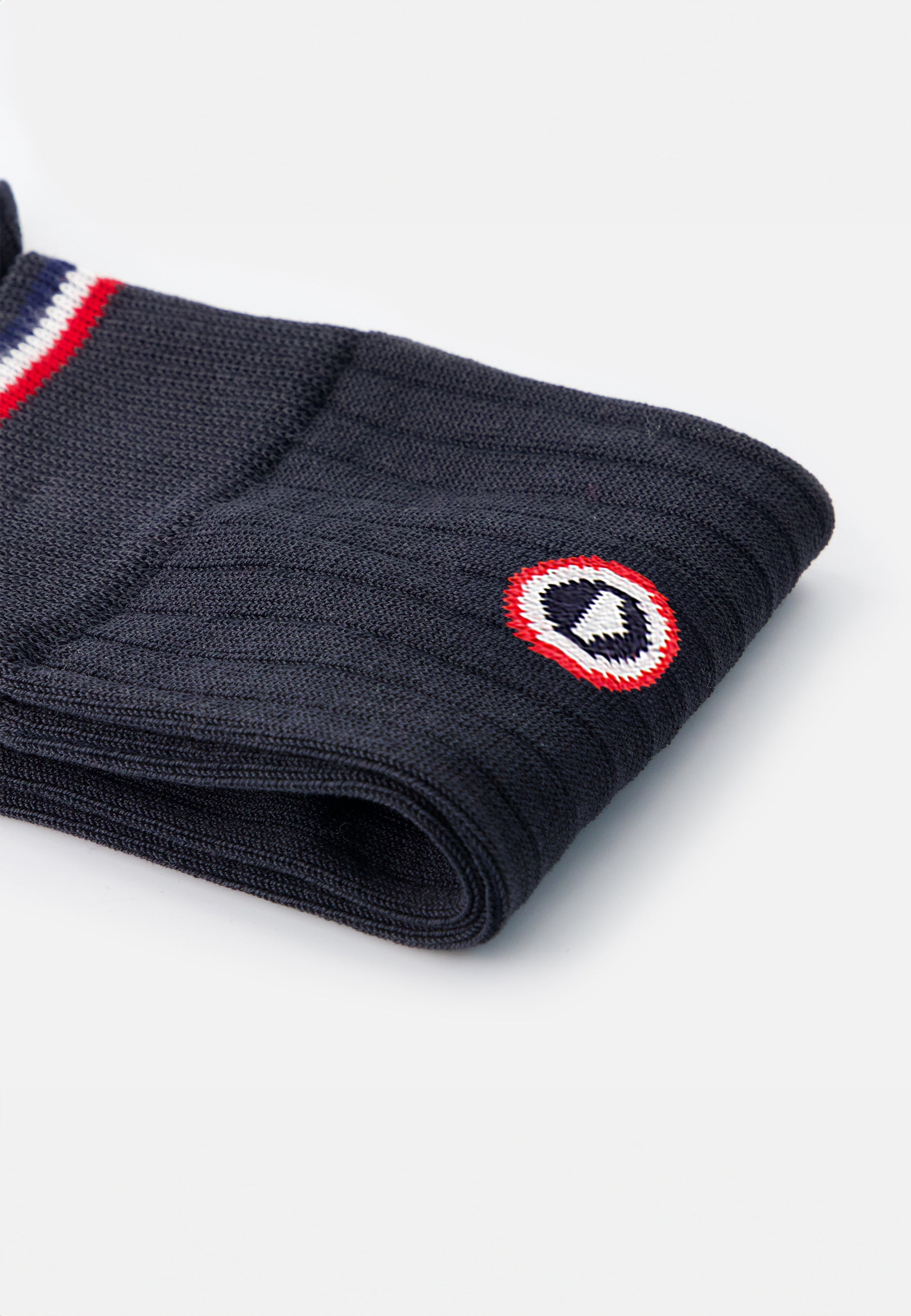 Chaussettes mi-hautes anthracite en fil d'Écosse - Nessy Anthracite