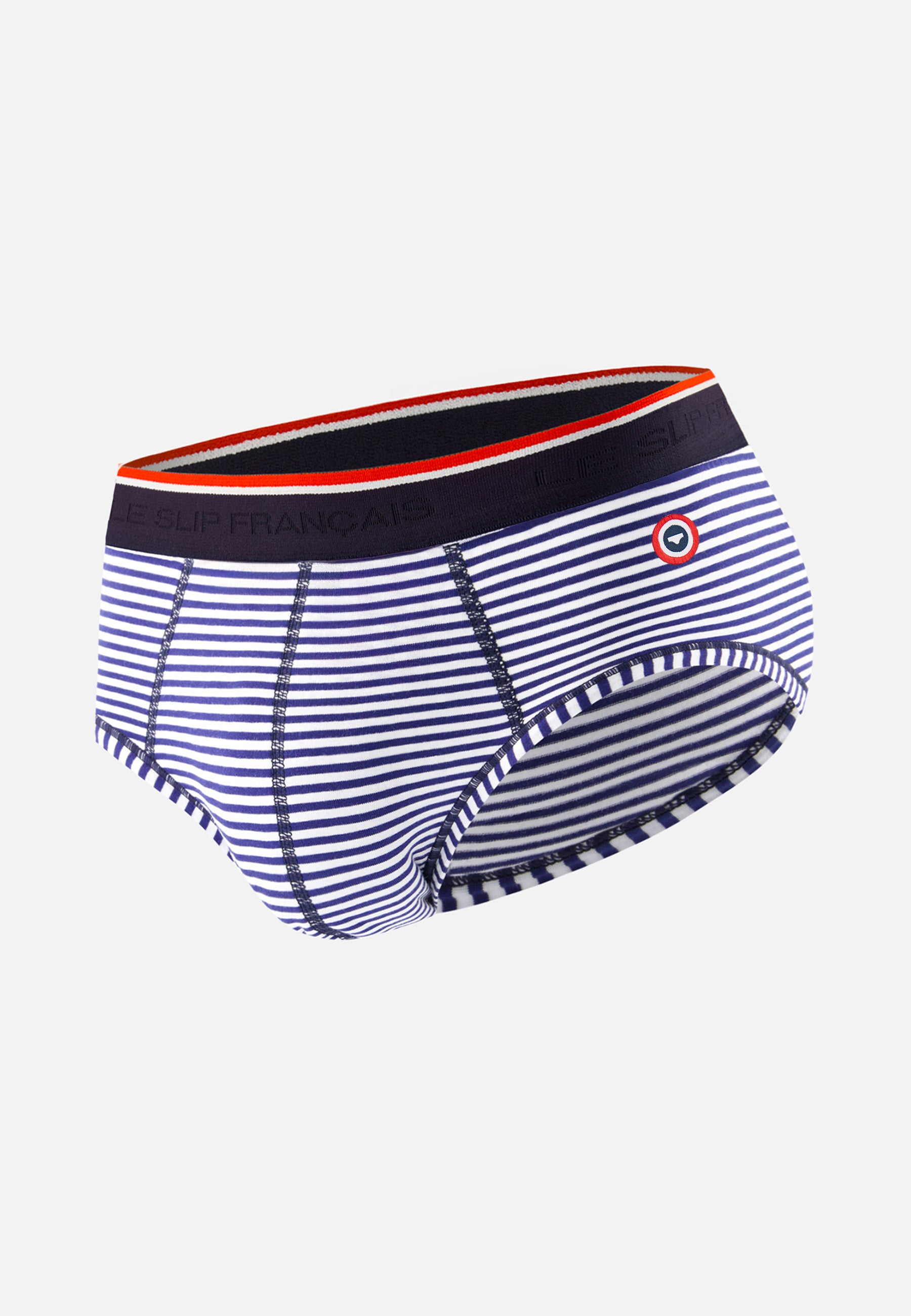 Slip marinière bleu en coton - Terrible Mariniere Lsf Bleu