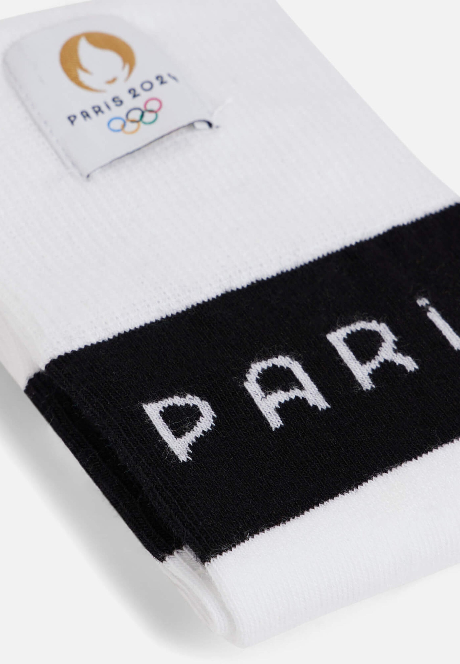 Chaussettes mi-hautes en coton - Lucas Blanc Paris 2024