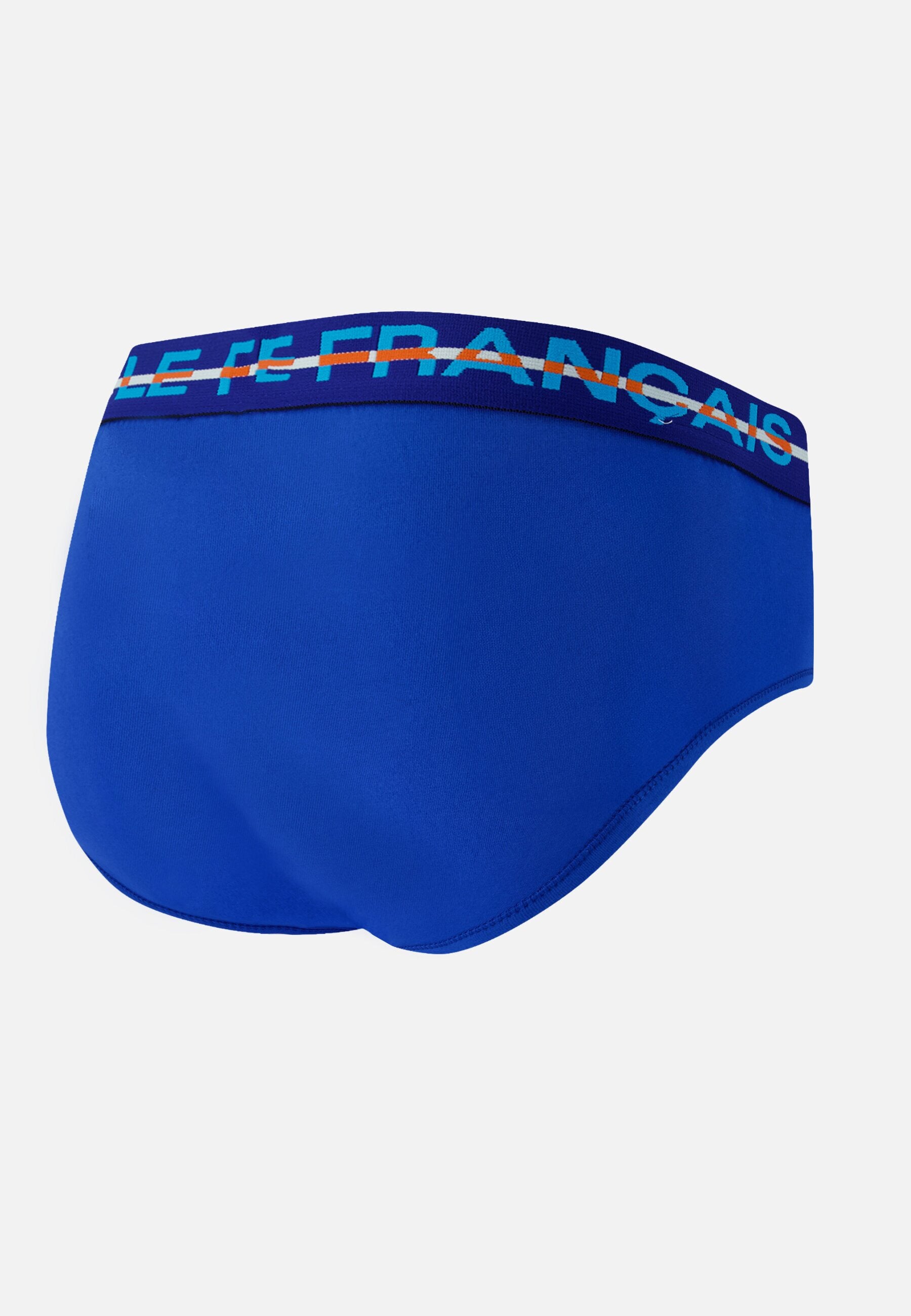 Slip bleu en coton - Intrépide Bleu Nautique