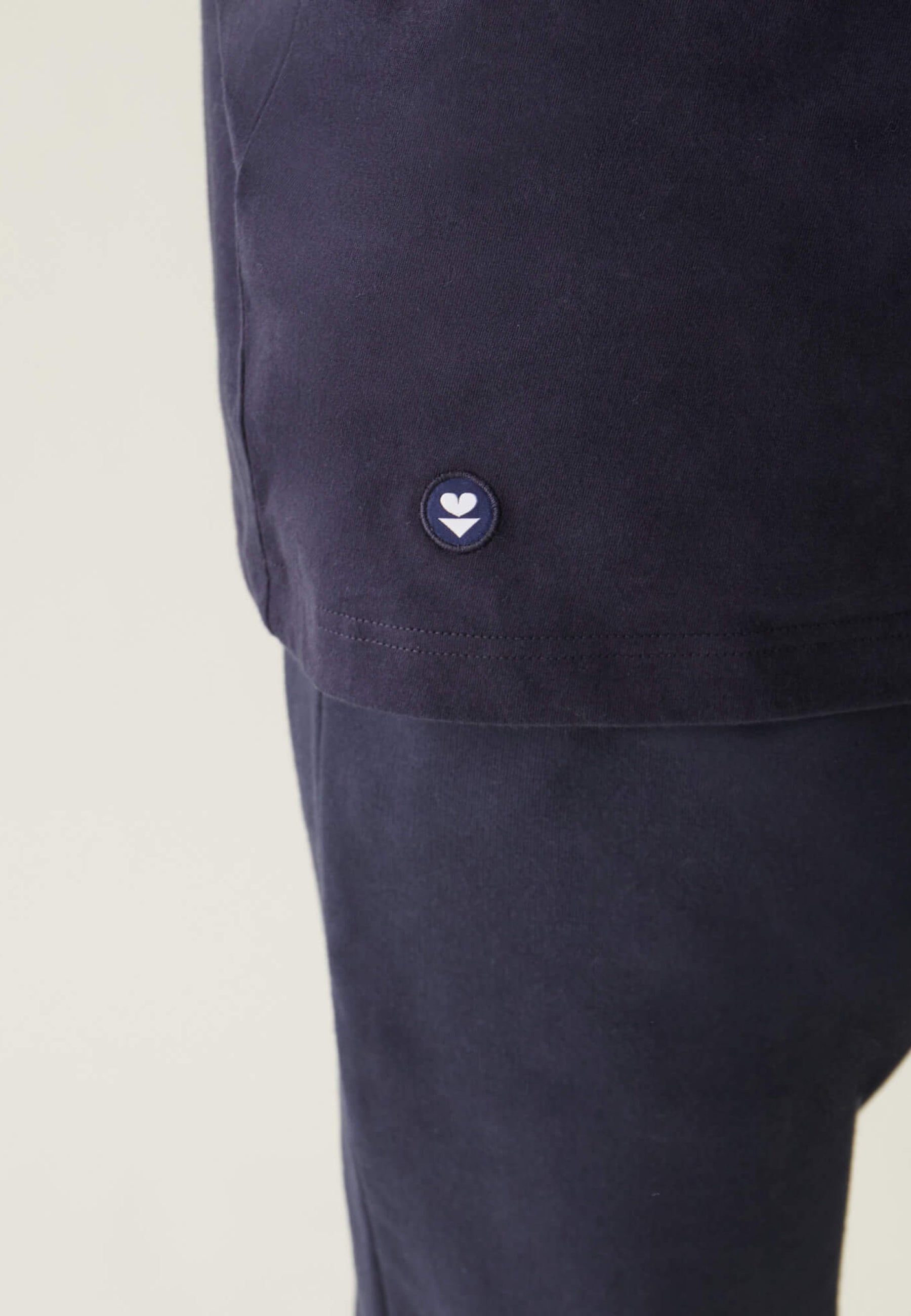 T-shirt col rond en coton - Jean-F Copilote