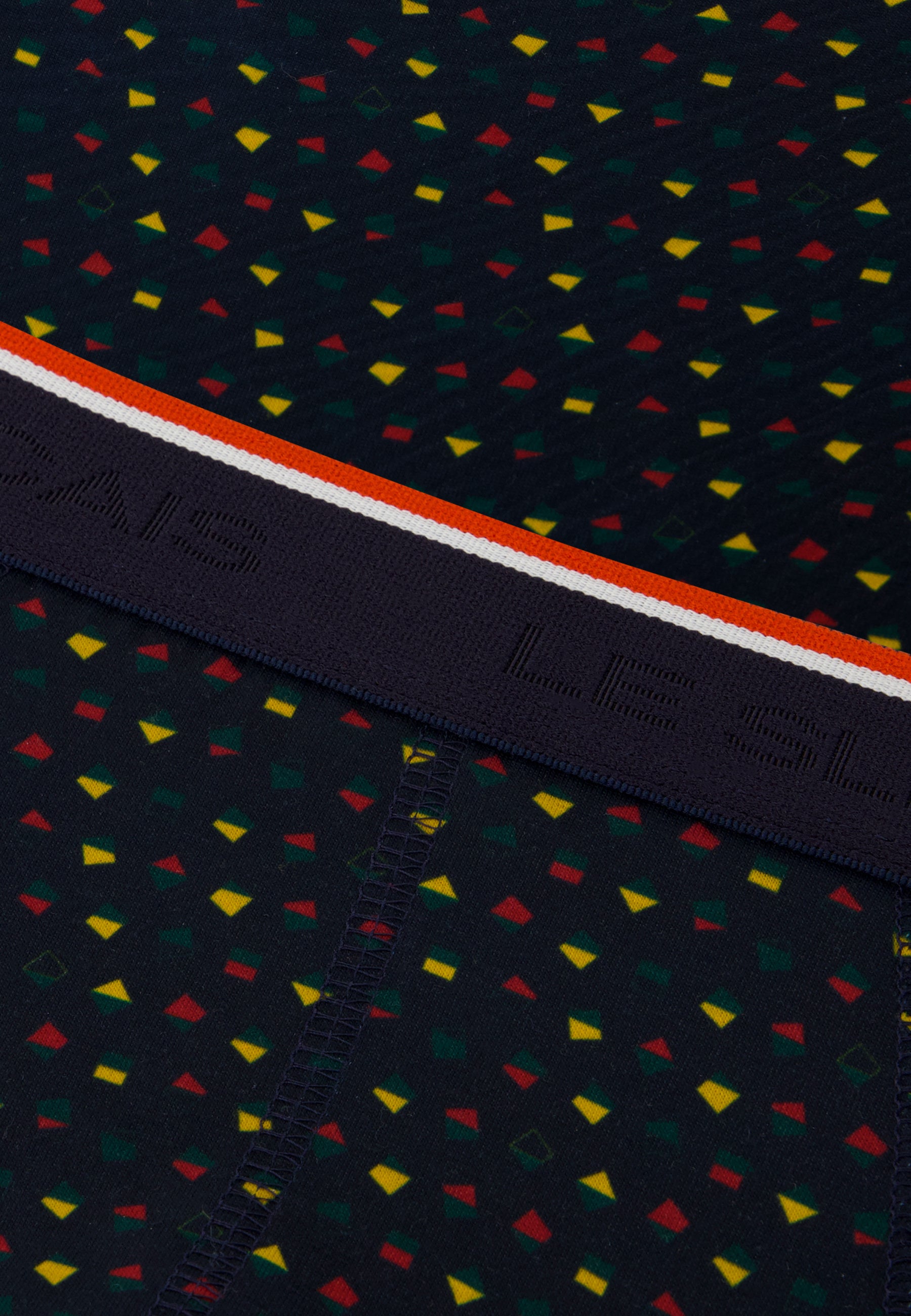 Fir green briefs with small square pattern - Terrible Petits Carres Vert Sapin