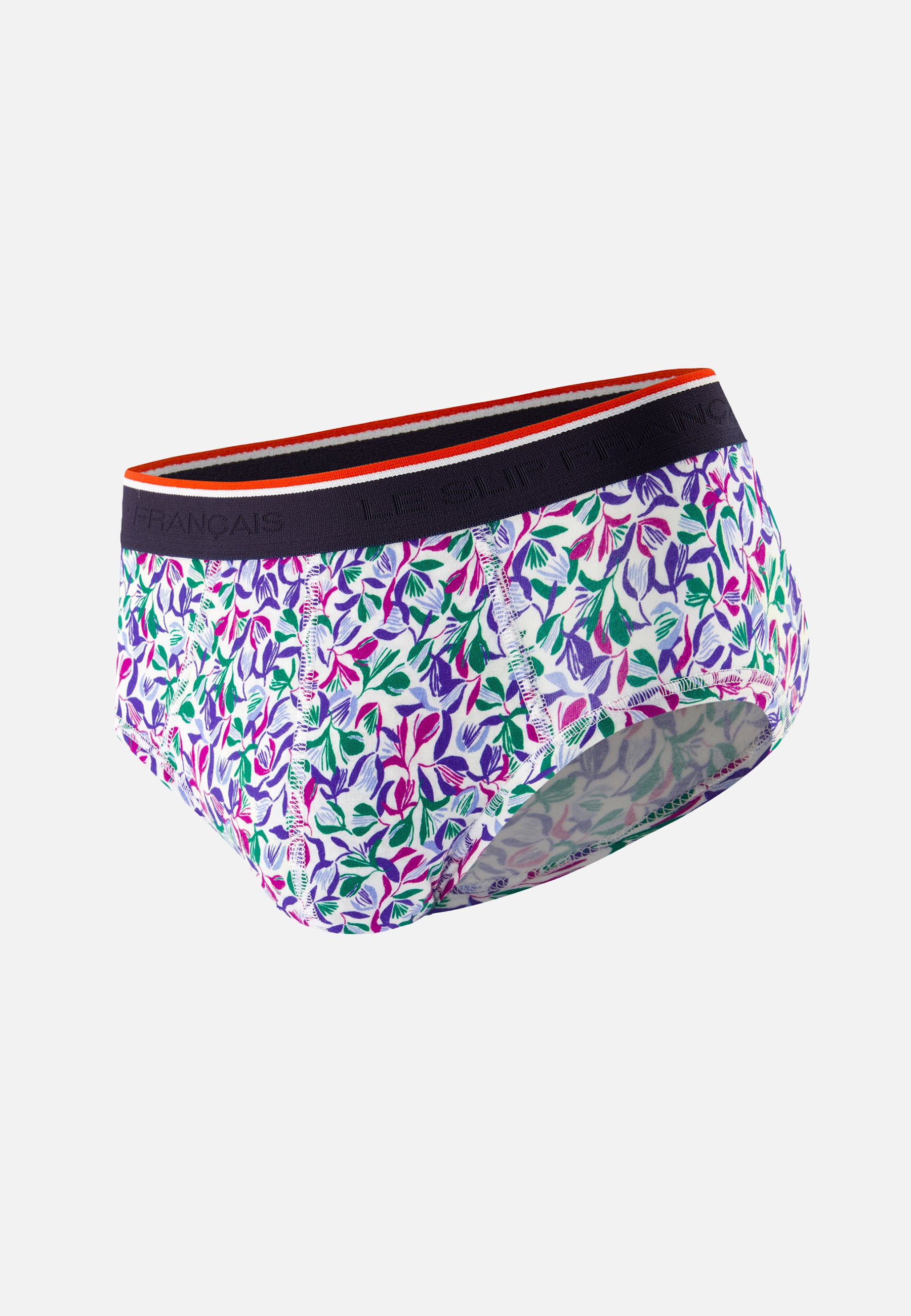 Cotton briefs - Terrible Tulip Purple