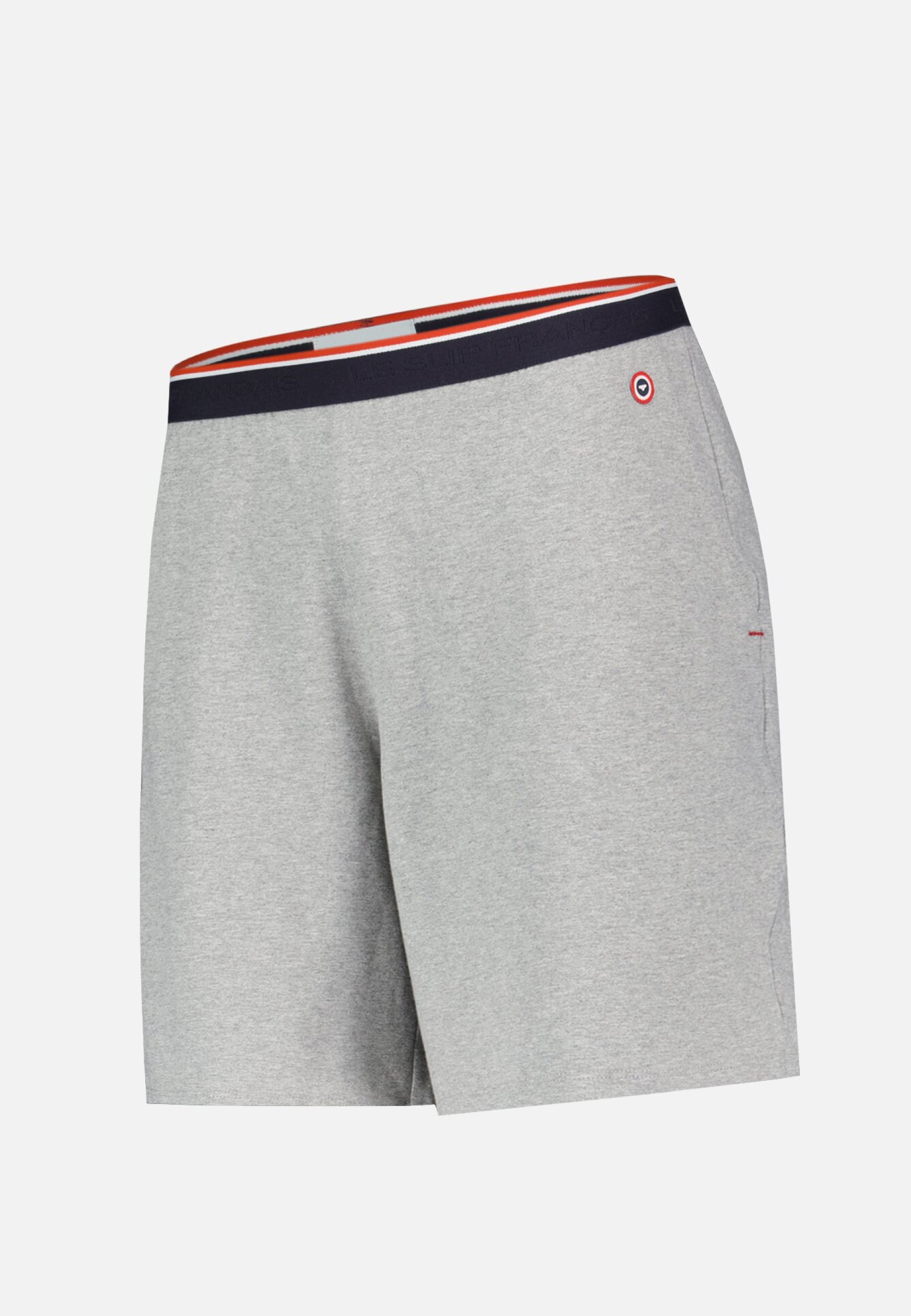 Bas de pyjama court gris en coton - Zouzou Gris Chiné