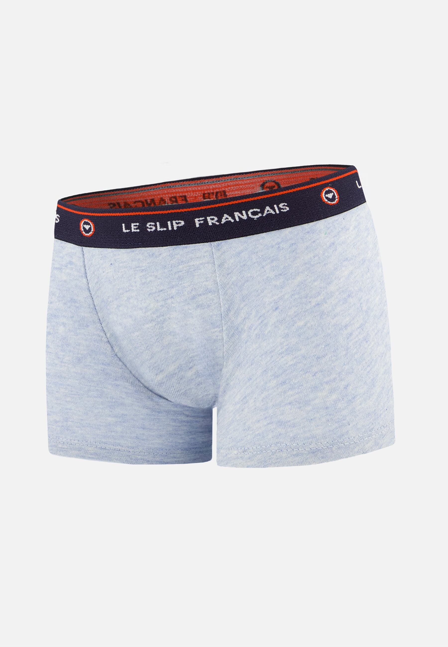 Boxer enfant bleu en coton - Petit Joseph Bleu Ciel Chine