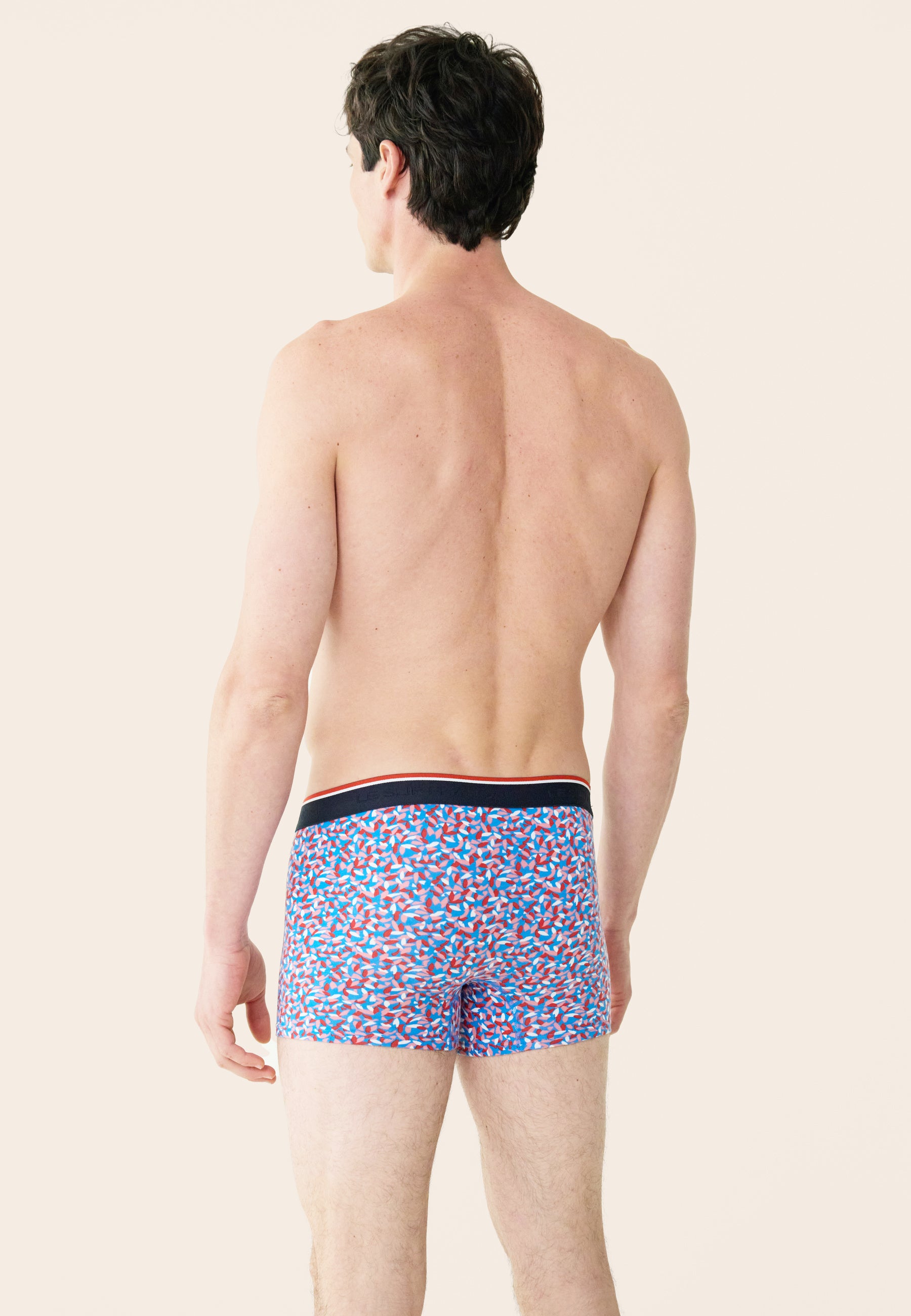Cotton boxer shorts - Marius Gavotte Fluorescent Blue