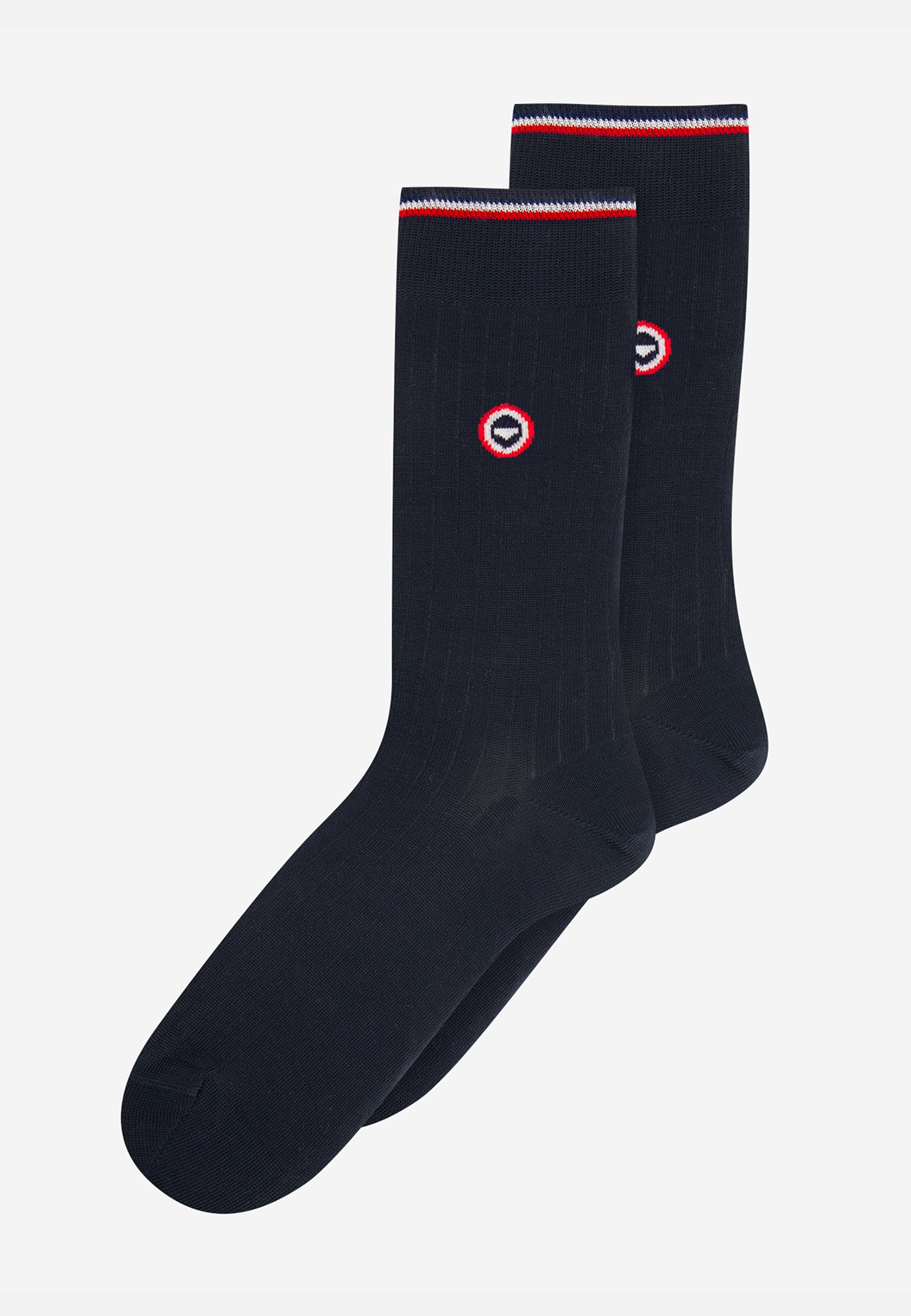 Pack of 2 mid-calf socks - Anthracite Black Socks