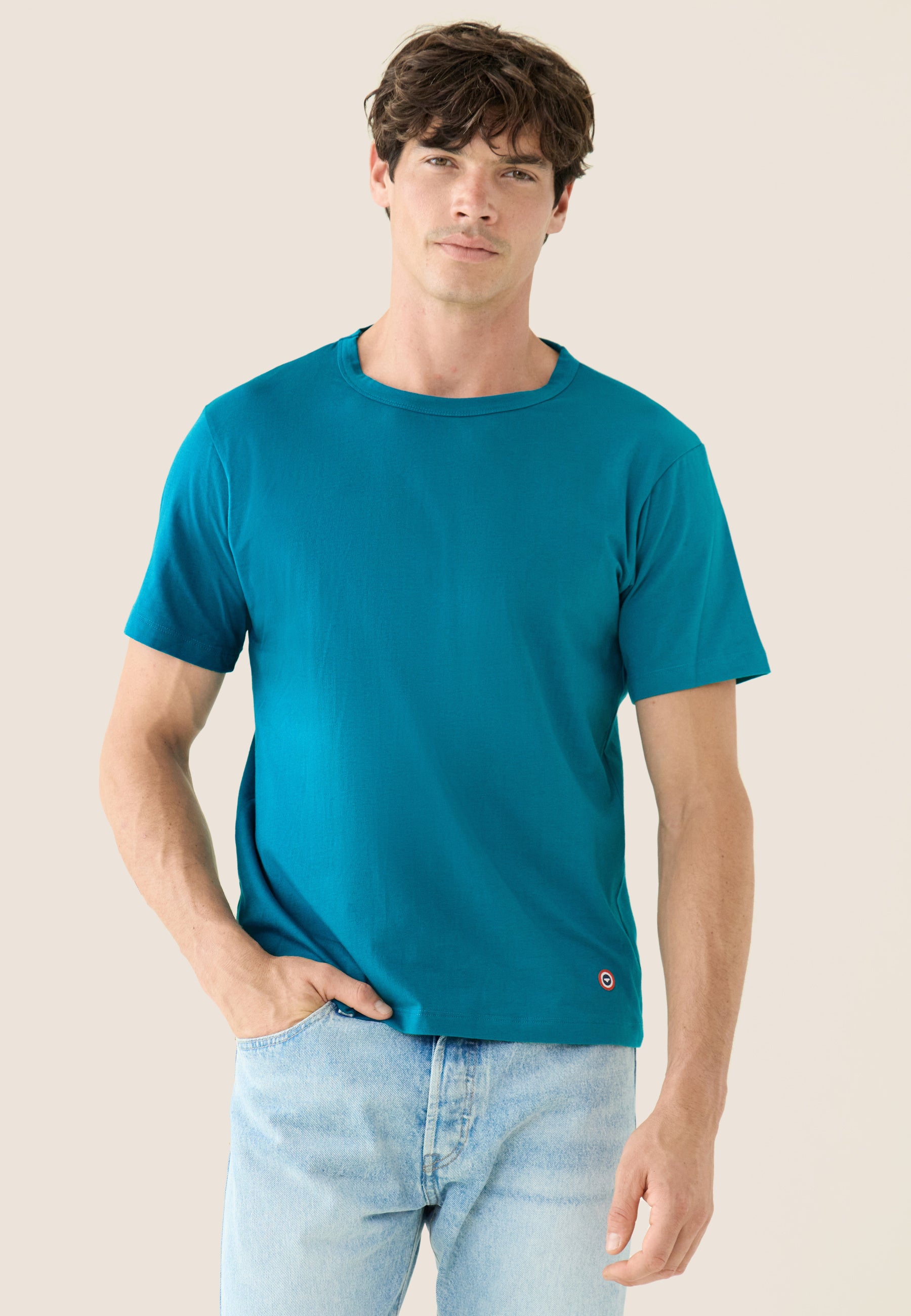 Lot de 3 T-shirts manches courtes en coton - T-shirts manches courtes Formidable Marine Blanc Topaz