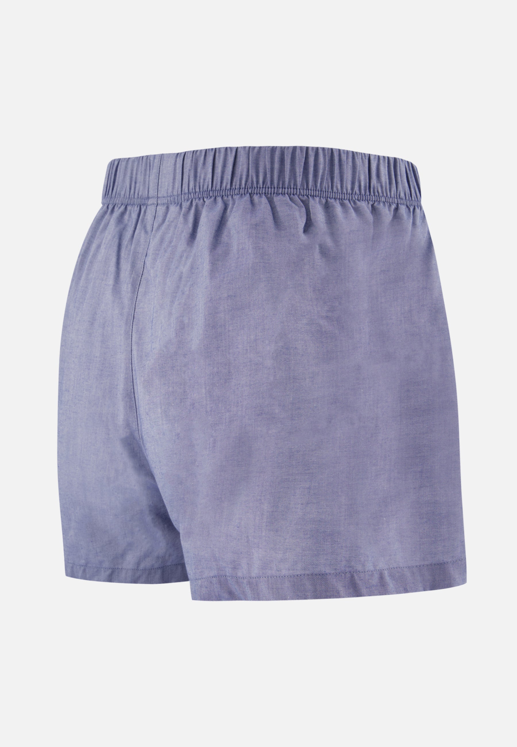 Caleçon bleu jean en coton - Jacques Chambray