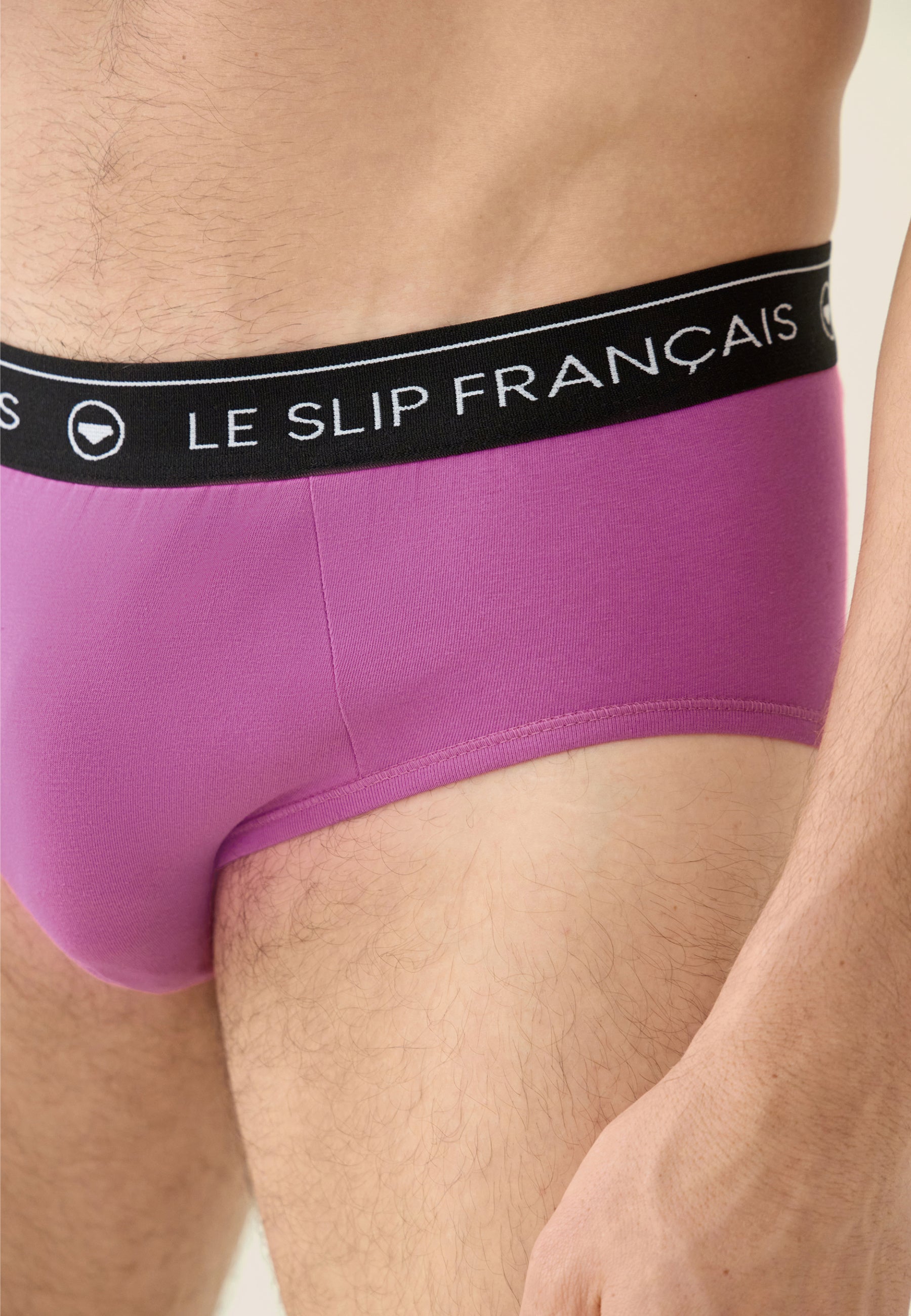 Fuchsia cotton briefs - Intrépide Fuchsia