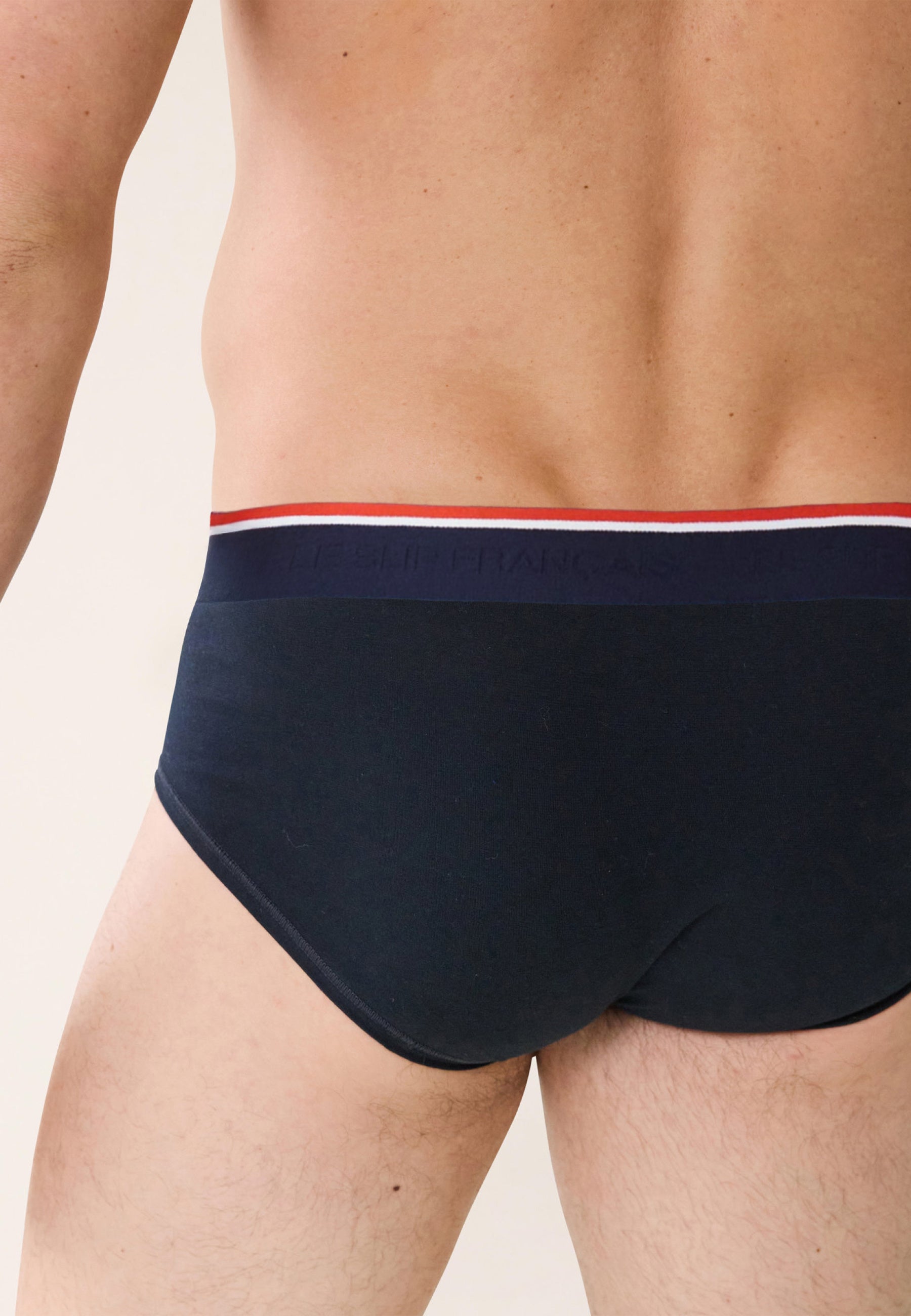 Lot de 2 slips bleu marine en coton - Slips Bleu Marine