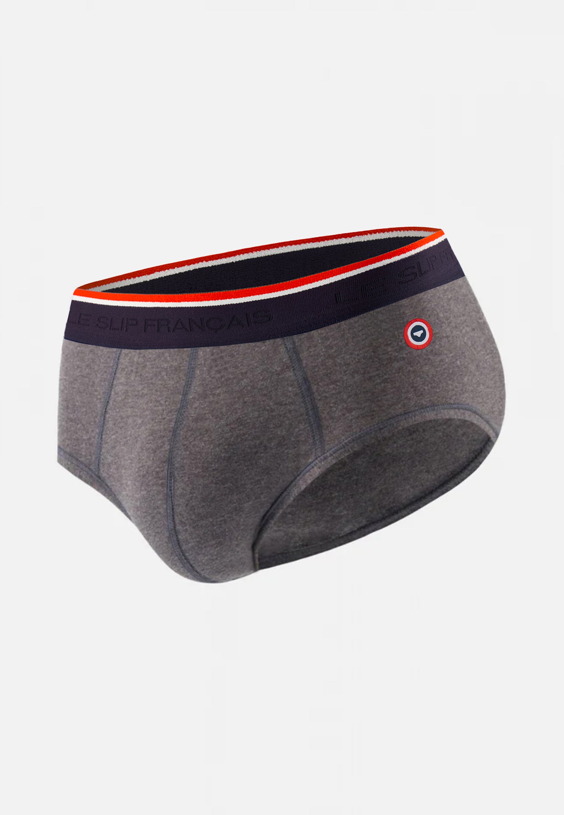 Slip gris en coton - Terrible Gris