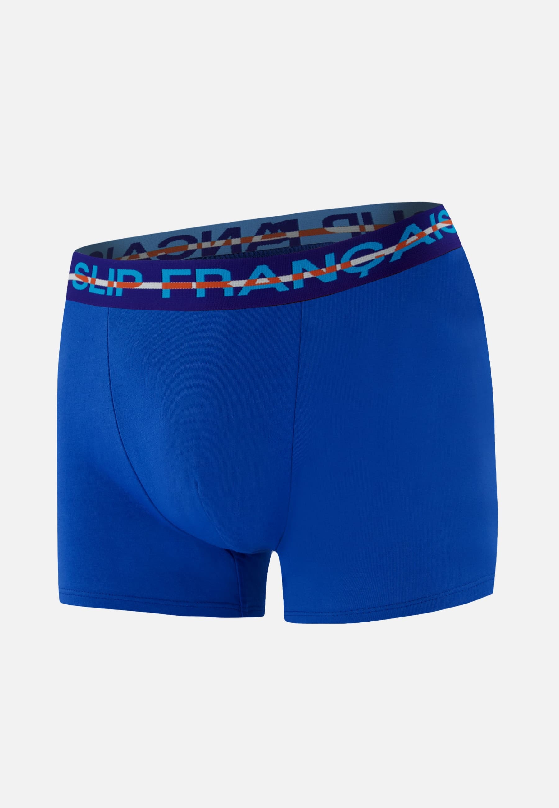 Boxer bleu en coton - Redoutable Bleu Nautique