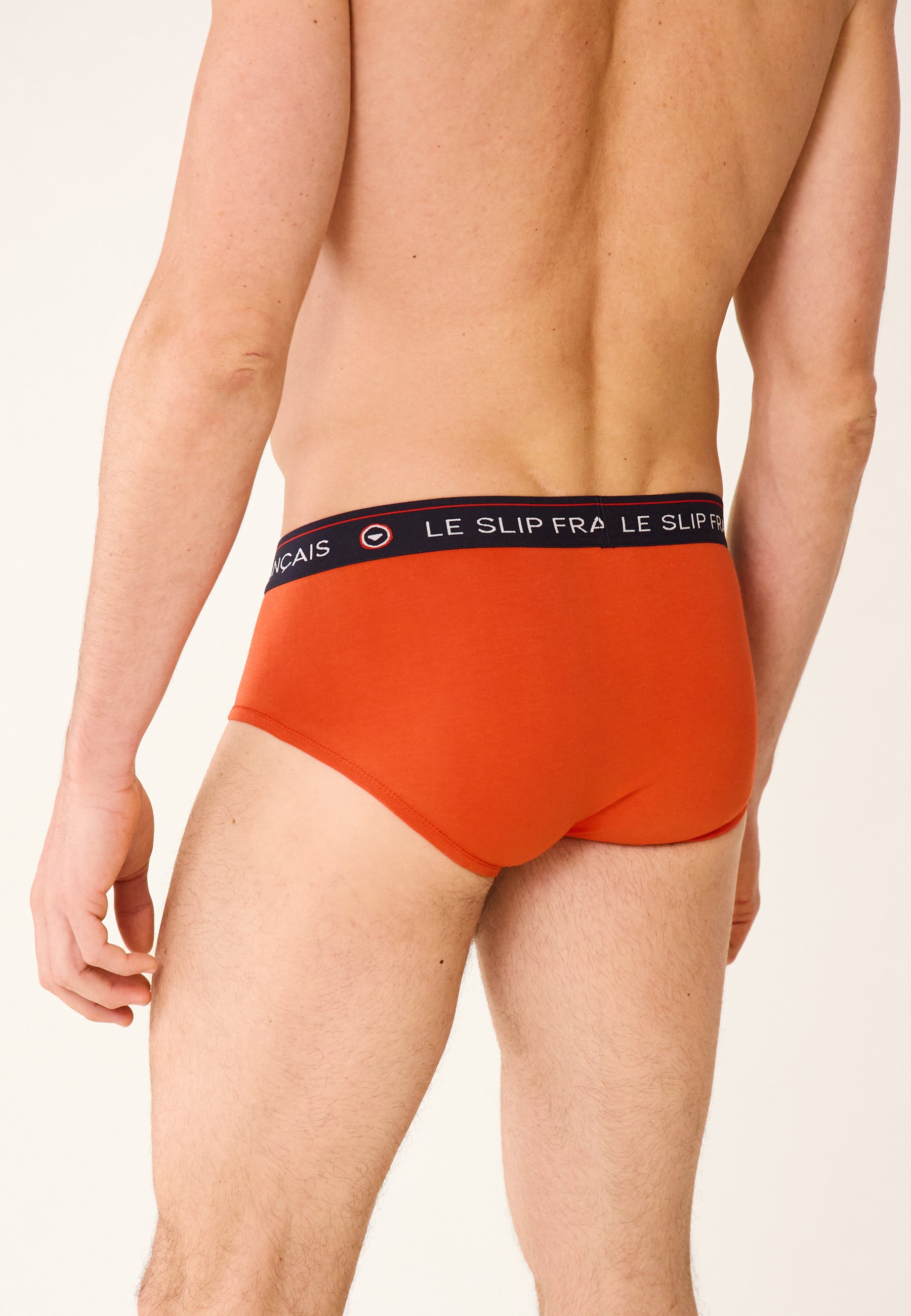 Cotton briefs - Intrepid Red Clay