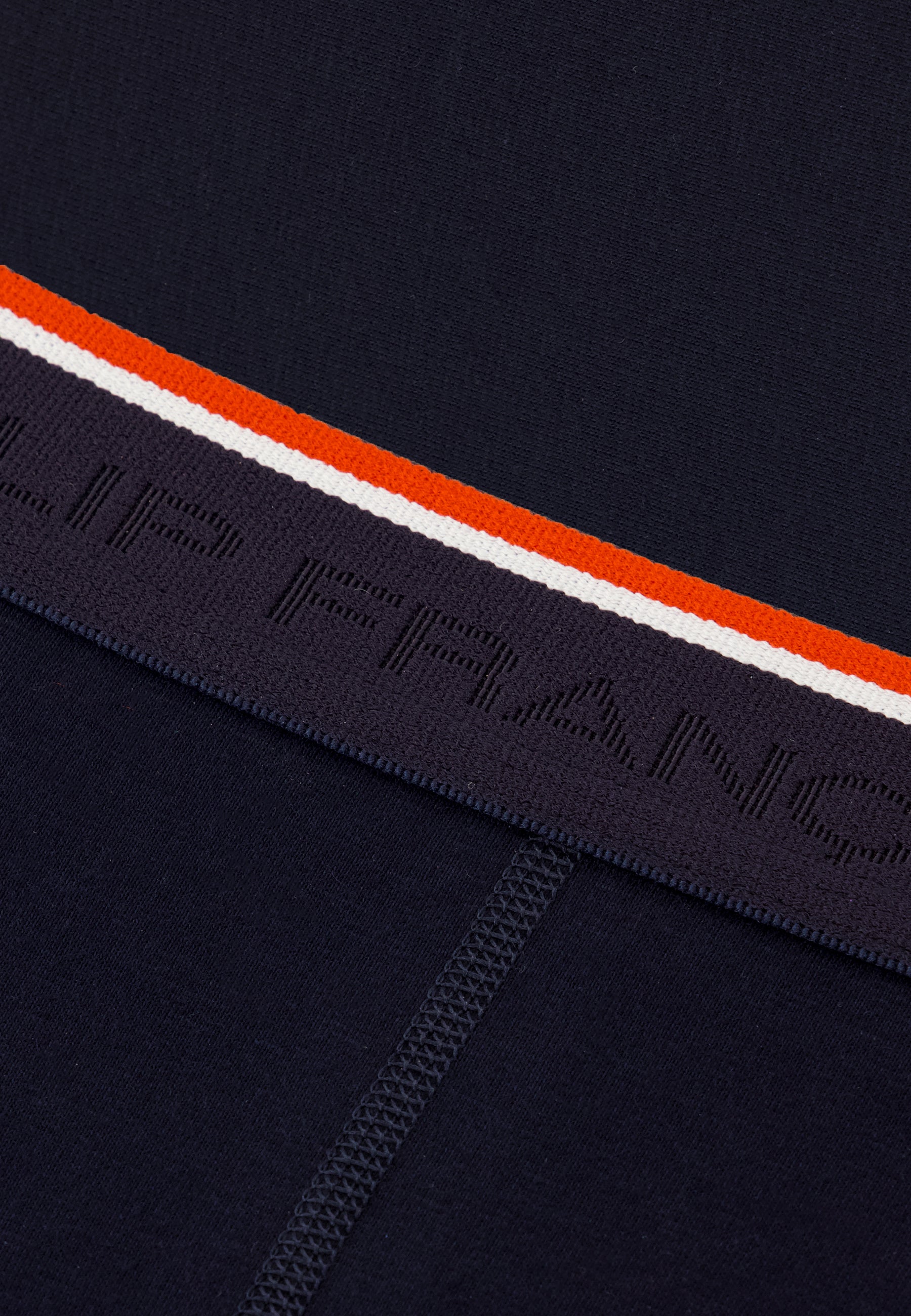 Boxer bleu marine en coton avec cocarde - Marius Marine